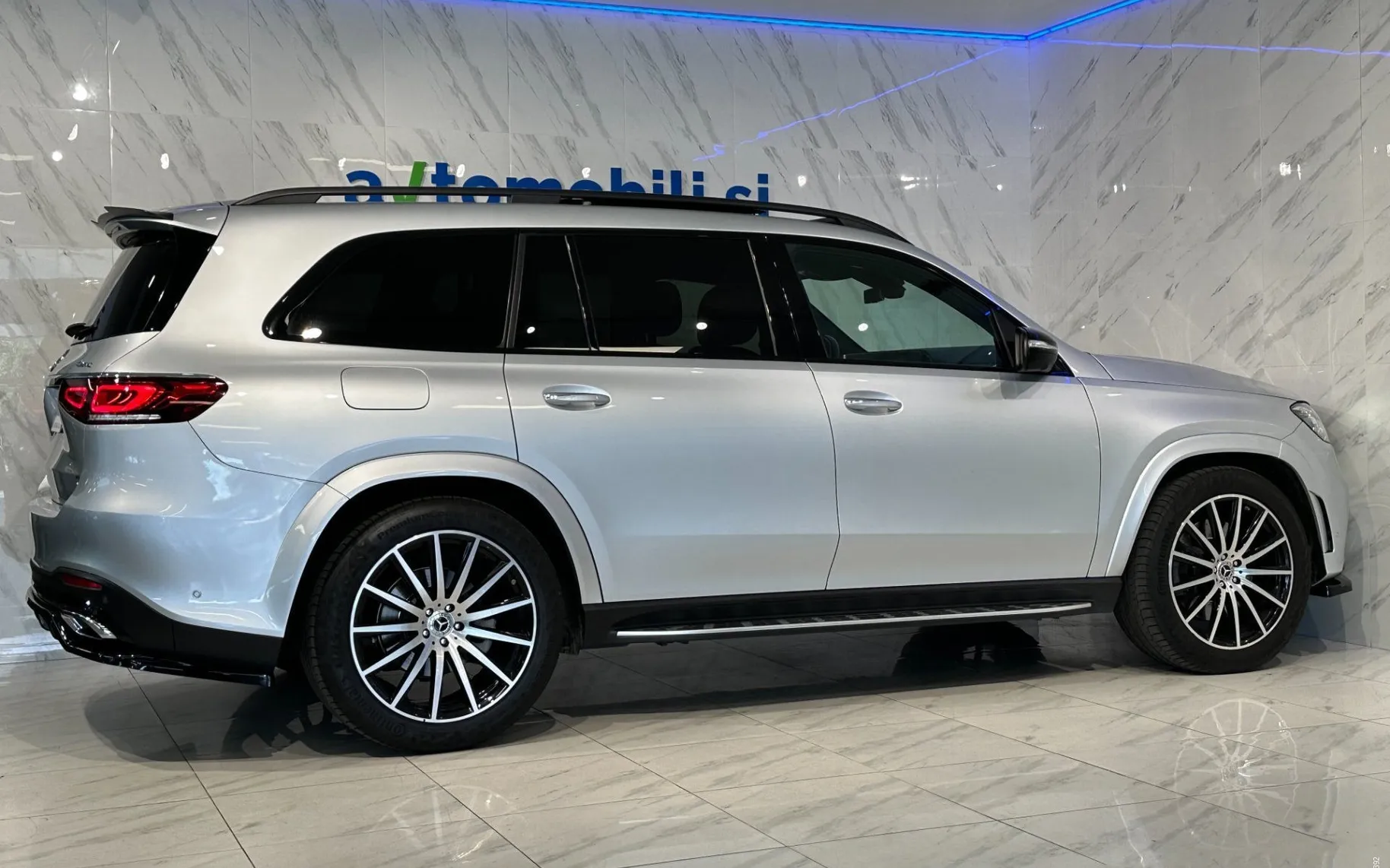 Zunanja slika - Mercedes-Benz GLS-Razred - 400d|4M|AMG|Pano|Zračno|ACC|Hlaj|Burm|360K|Kljuka. - 5