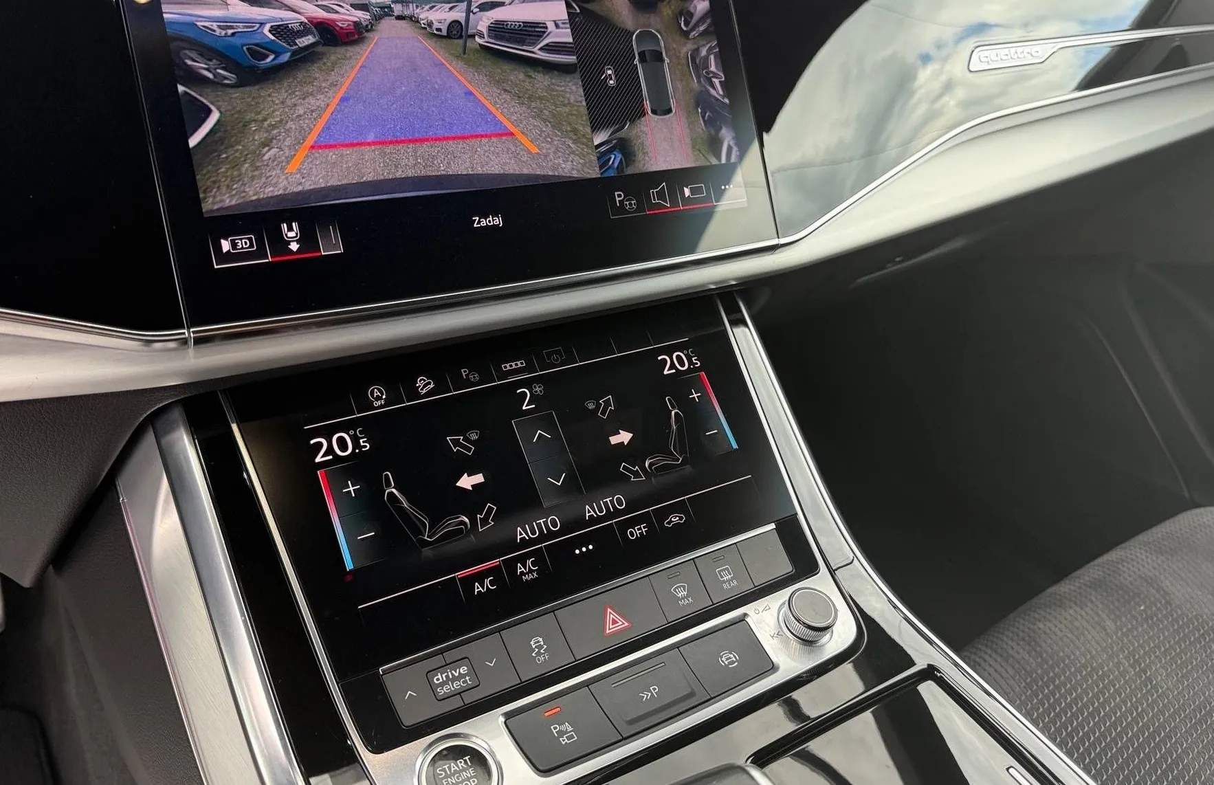 Zunanja slika - Audi Q8 - 50 TDI Q 3×S LINE HD MATRIX VIRTUAL RADAR KAMERA - 18