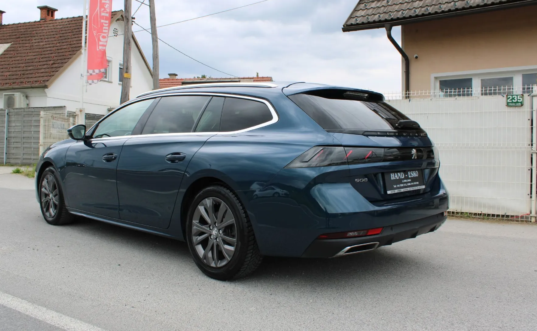 Zunanja slika - Peugeot 508 - SW 1.5 BlueHDi 130 S S Allure EAT8-LED-VIRTUAL-KAM - 9