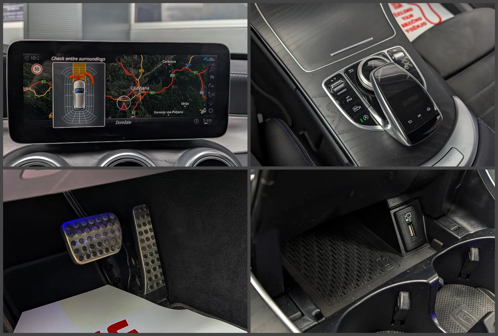 Zunanja slika - Mercedes-Benz C-Razred - C 220 d T AMG Line Avt. NIGHT|ACC|KEYLESS|LED - 12