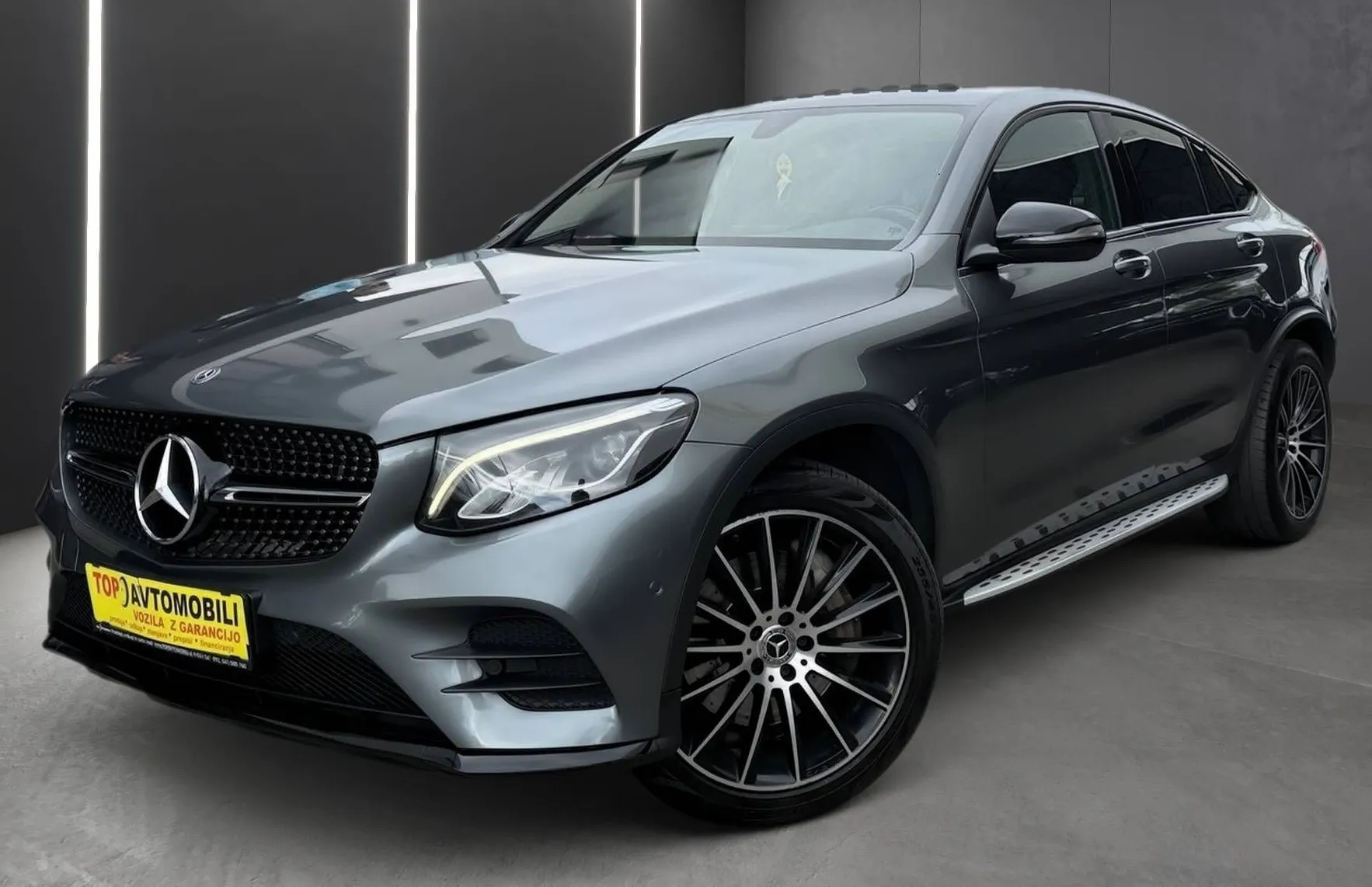 Zunanja slika - Mercedes-Benz GLC-Razred - GLC coupe 220D 4-MATIC AMG LINE FUL LED NAVI ŠIBEDAH KAM PDC - 1