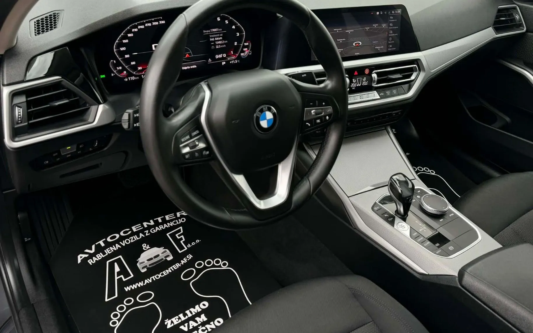 Notranja slika - BMW serija 3: - 318d-AUT-VIRTUAL-176.000km-LIZING ZA TUJCE-FUL L.. - 9