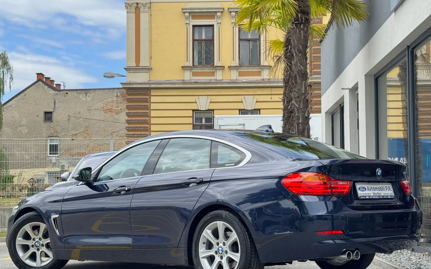 Zunanja slika - BMW serija 4 Gran Coupe - 420d Gran Coupe USNJE-NAVI-TEMPOMAT-PDC-BI-XE - 5