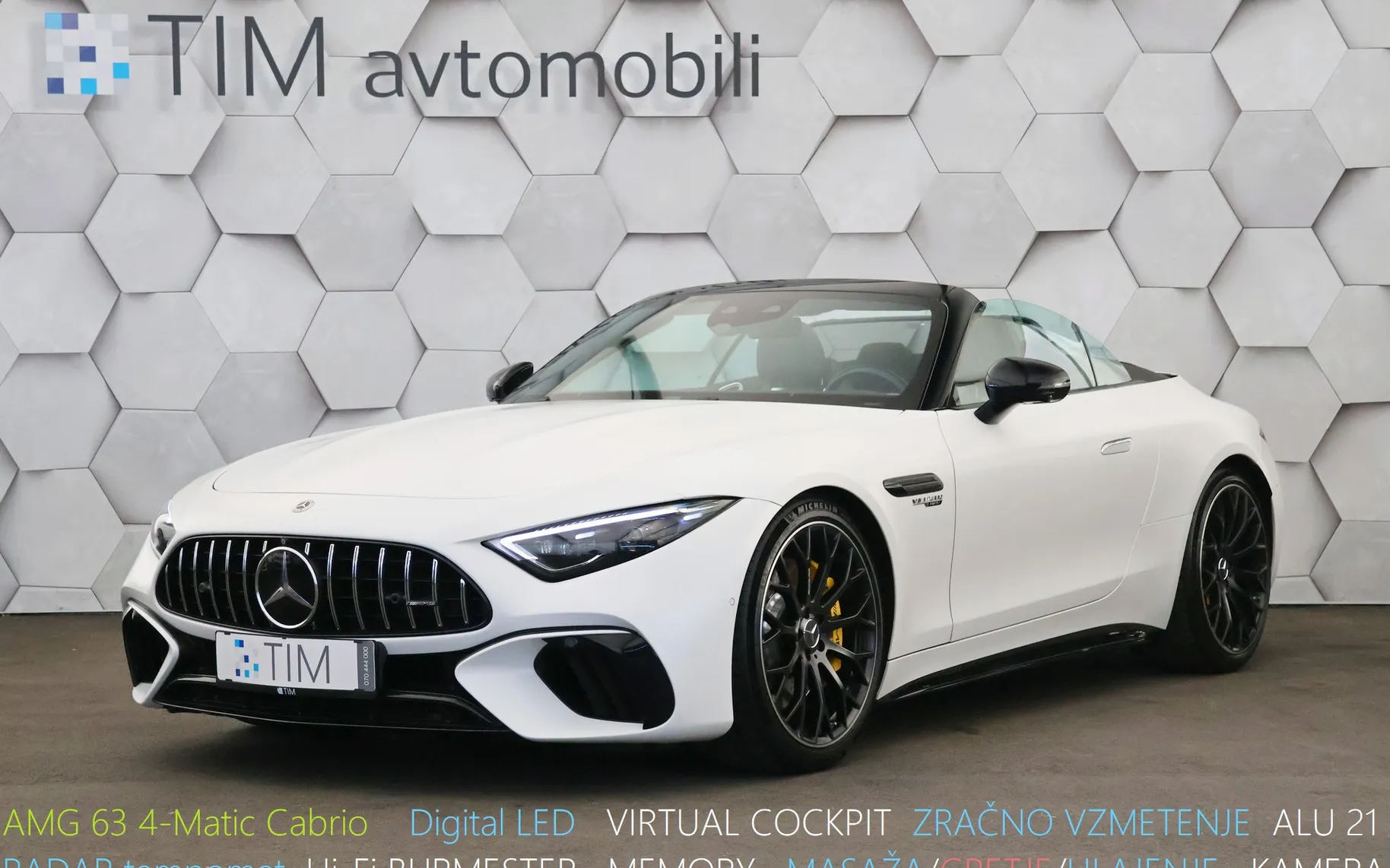 Zunanja slika - Mercedes-Benz SL Coupe - 63 AMG Cabriolet 4-Matic Speedshift - 1