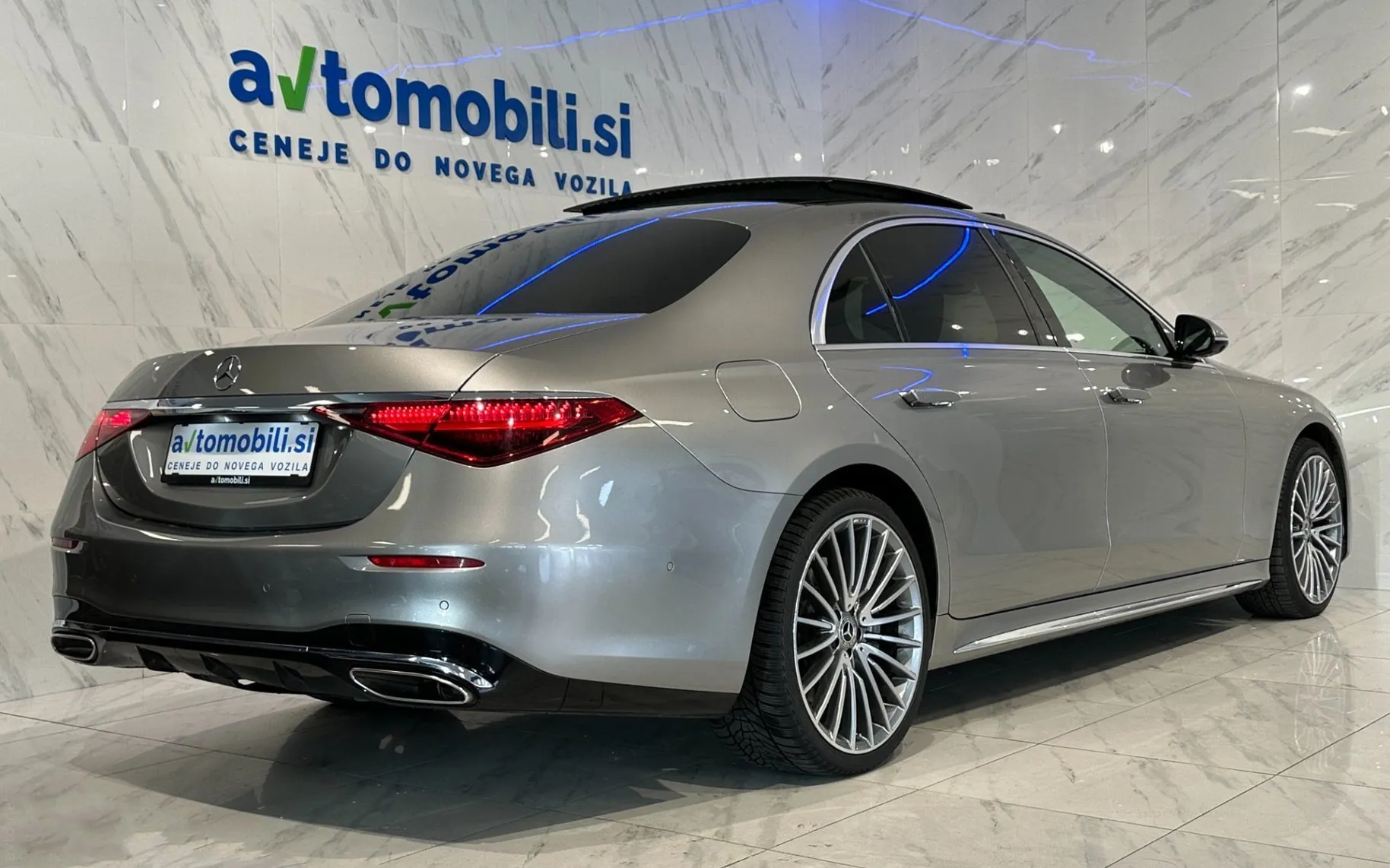 Zunanja slika - Mercedes-Benz S-Razred - 450 Long|4Matic|AMG|Pano|HUD|Hlaj|Burmester|Klju - 4