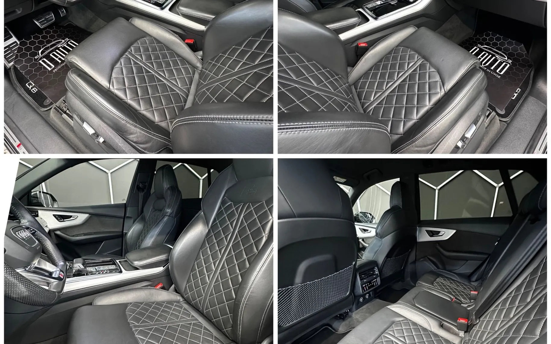 Notranja slika - Audi Q8 - quattro 50 TDI S LINE|ZRACNO|3D KAMERA|KLJUKA| - 9