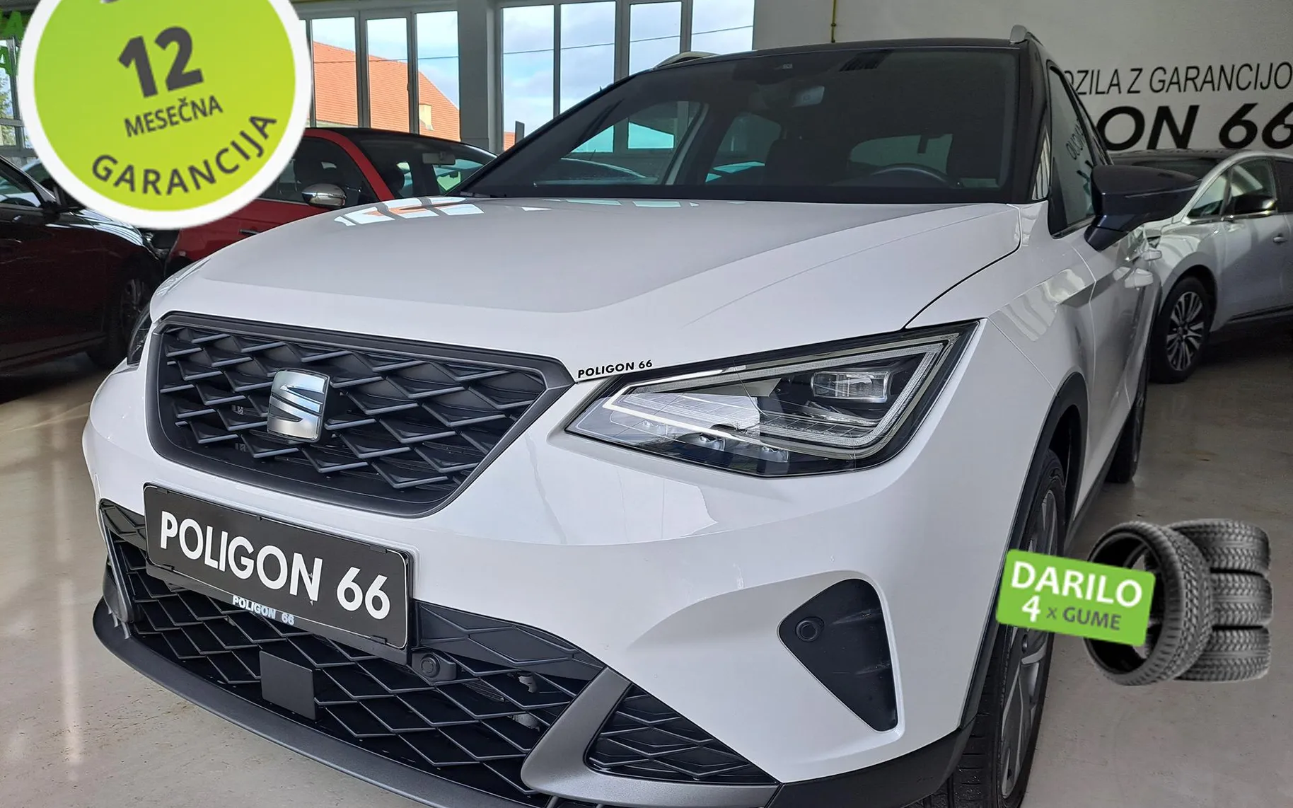 Zunanja slika - Seat Arona - 1.0 TSI FR-1 LASTNIK-SAMO 13.998 KM-KAMERA-FUL LED - 1