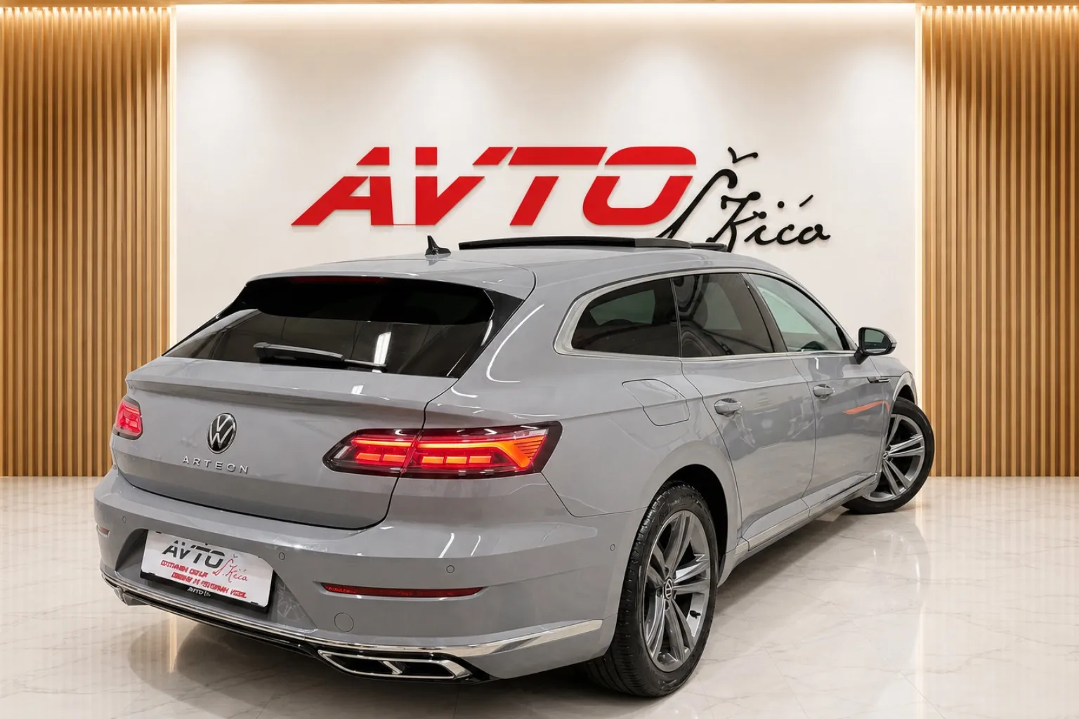 Zunanja slika - Volkswagen Arteon Shooting Brake - 2.0 TDI-R-LINE-PANORAMA-VIRTUAL-ACC-KAMERA-NAVI-.. - 6