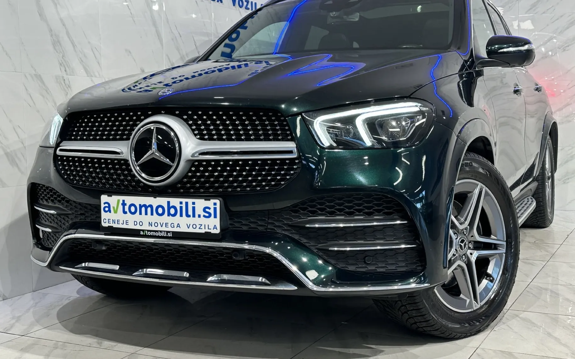 Zunanja slika - Mercedes-Benz GLE-Razred - 350d|4Matic|AMG|SoftC|Pano|Masaža|Hlaj|360K|Klju.. - 3