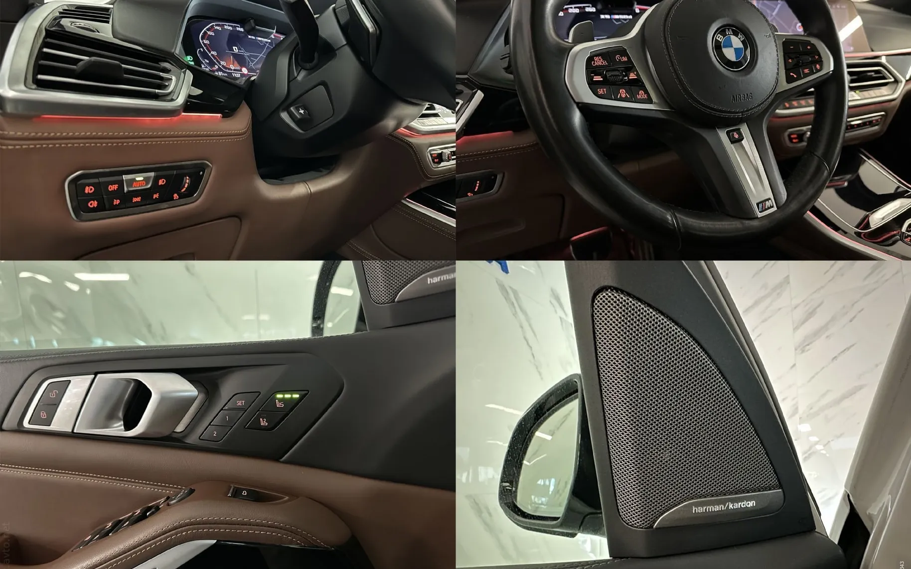 Notranja slika - BMW serija X5: - M50d|Laser|SkyL|Hlajenje|Masaža|ACC|SoftC|Harman|. - 7