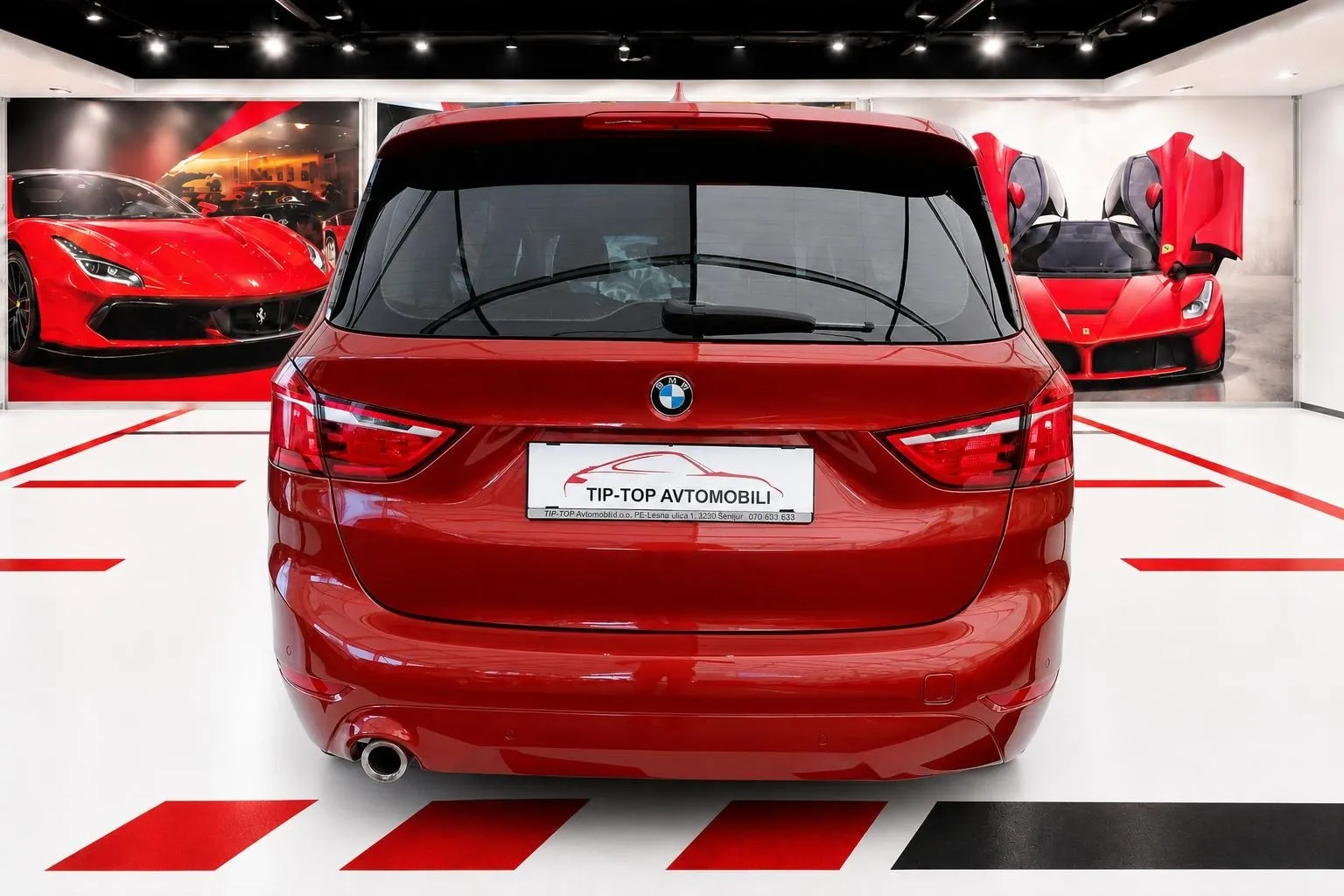 Zunanja slika - BMW serija 2 Gran Tourer: - 216d NOVI-MODEL LED AUT.NAVI 2x PDC ALU-1.LASTNIK. - 4