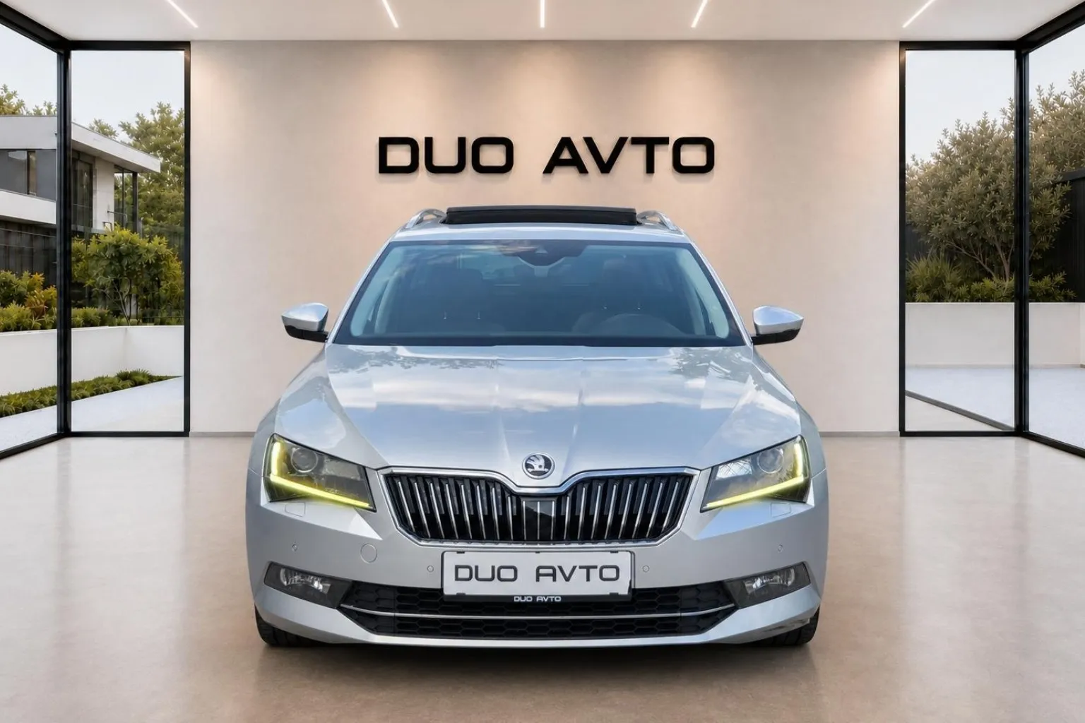 Zunanja slika - Škoda Superb - 2.0TDI-L K-DSG-PANORAMA-USNJE-SLO-NAVI-ACC-CANTON - 3