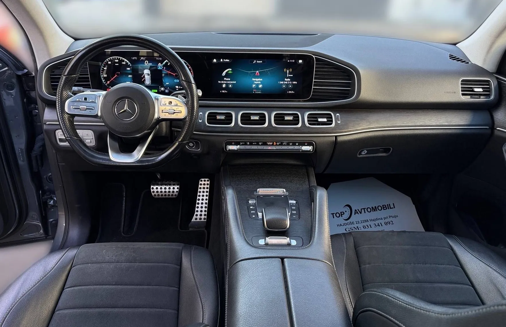 Zunanja slika - Mercedes-Benz GLE-Razred - 350de AMG LINE 4MATIC PANO RADAR LED ZRAČNO 360K - 13