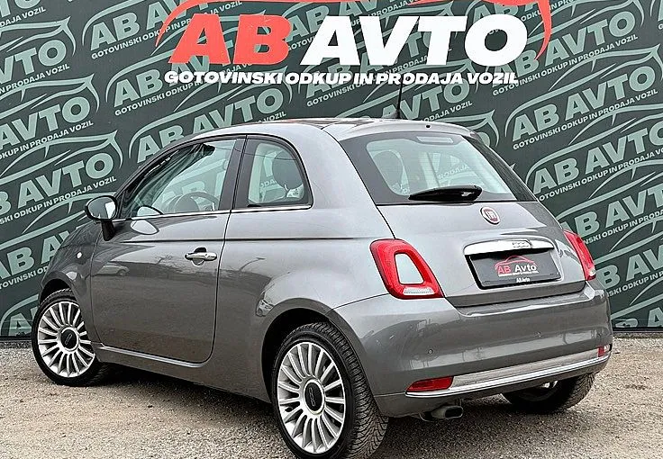 Zunanja slika - Fiat 500 - 0.9 8V TURBO+77KW+6PRESTAV+LED+ALU+DAB+BREZ POLOGA - 7