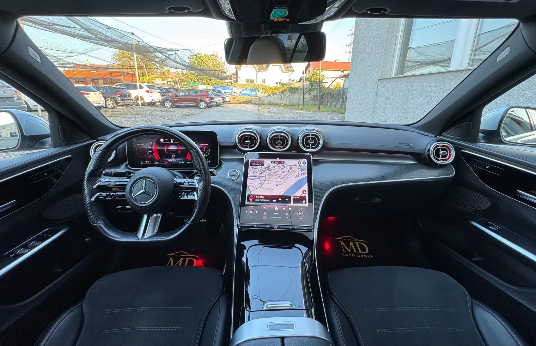 Zunanja slika - Mercedes-Benz C-Razred - C 300 d AMG Line Avt.-PANO-360KAMERA-RADAR-FULLED - 8