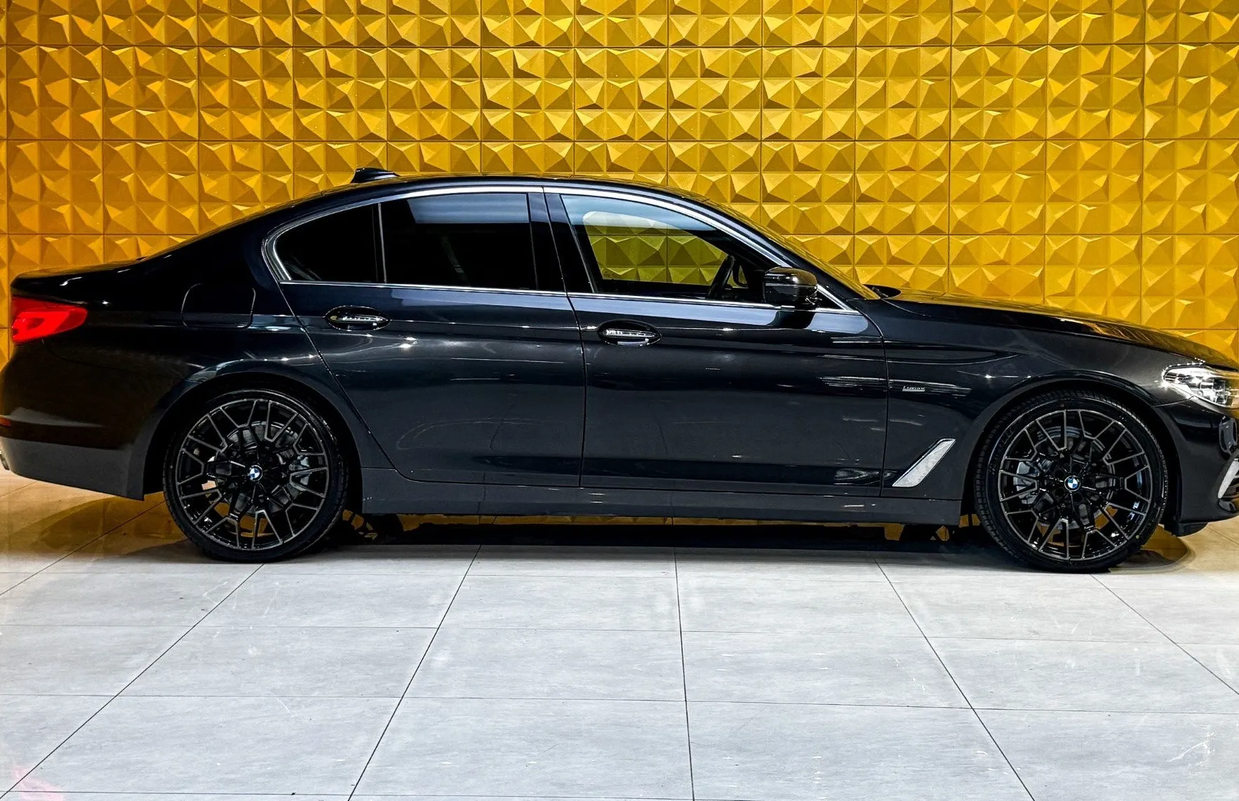 Zunanja slika - BMW Serija 5 - : 520d xDrive AUT.-LUXURY-LED-MEMORY-HEADUP - 12