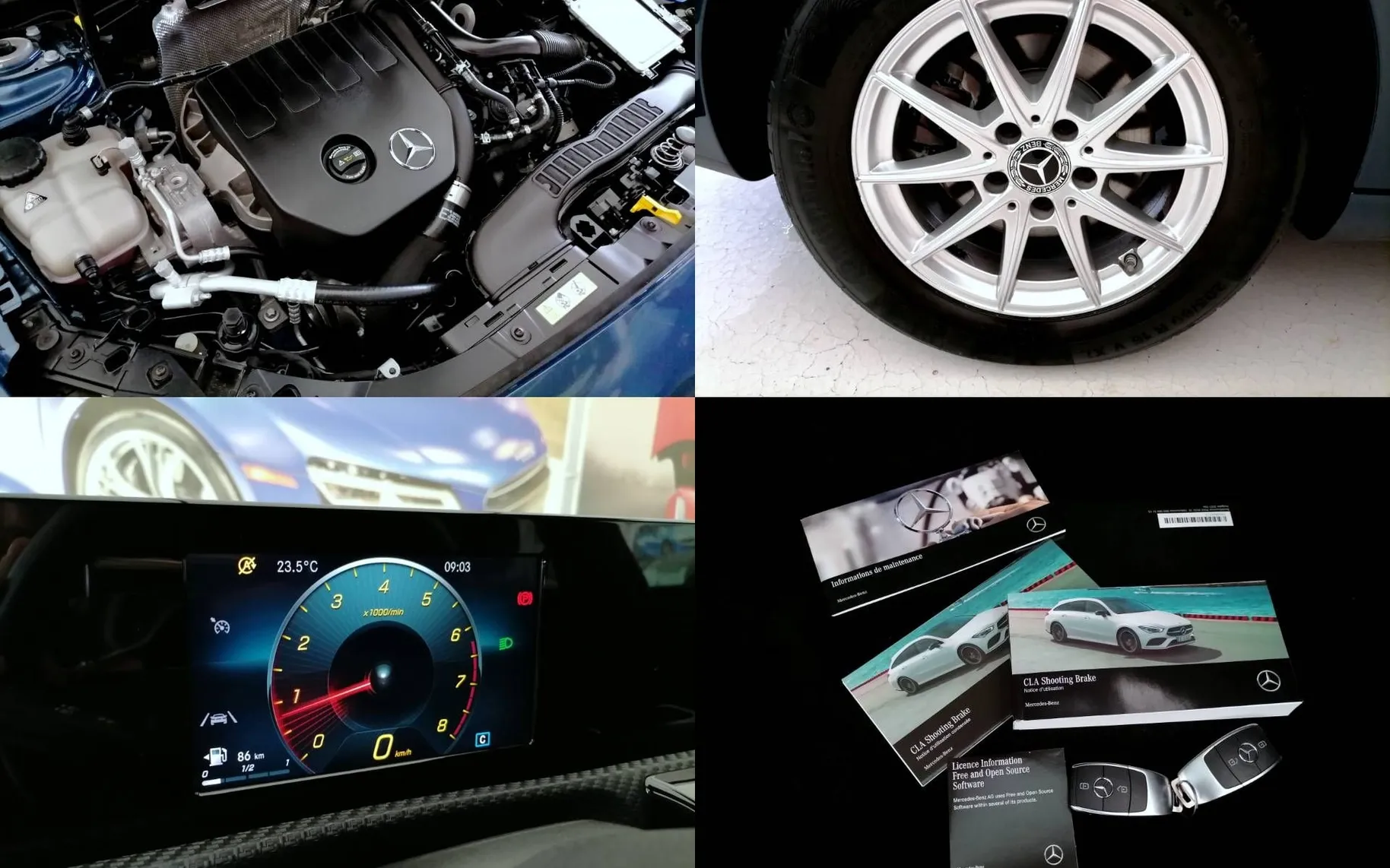 Notranja slika - Mercedes-Benz CLA Shooting Brake - CLA 180 Shooting Brake 1.LASTNIK SAMO 81000KM-TO - 12