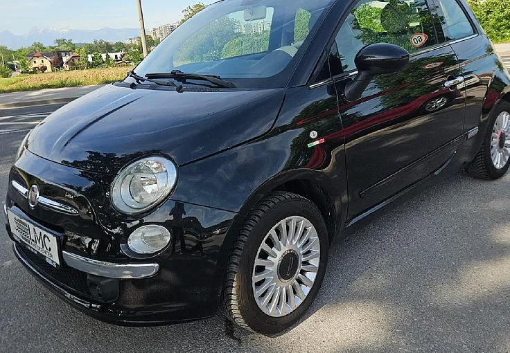 Zunanja slika - Fiat 500 - 1.2 69ks °STREŠNO OKNO° °15-COL° KLIMA - 1