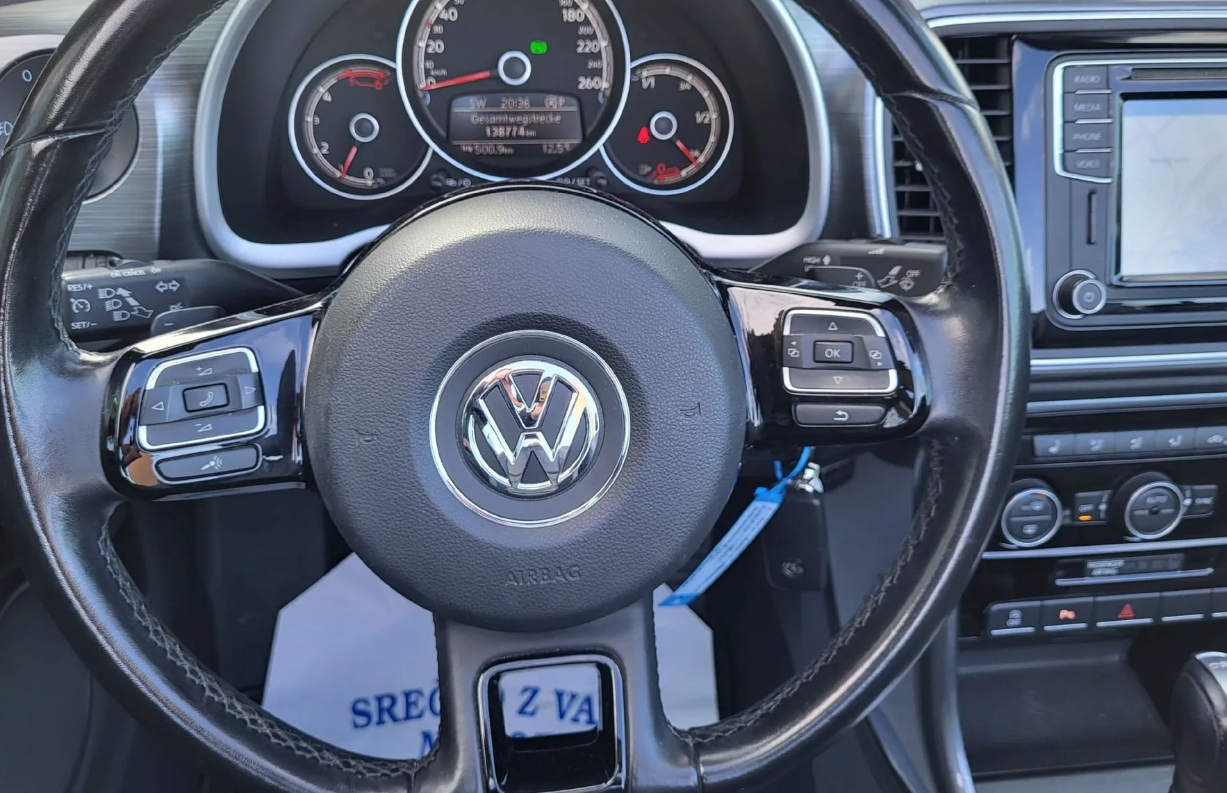 Zunanja slika - Volkswagen Beetle - 2.0 TDI avt. Design Allstar navi-led-pdc-alu-kamer - 9