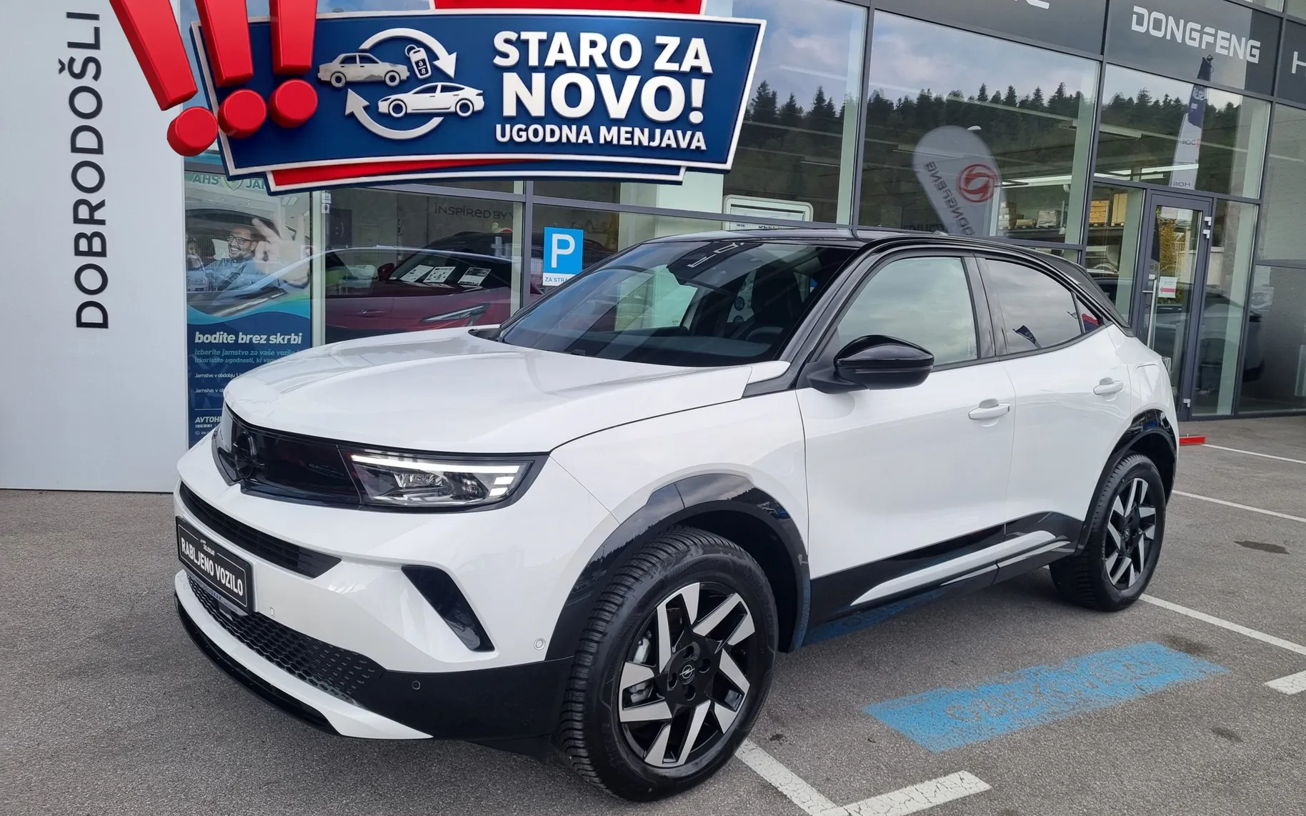 Zunanja slika - Opel Mokka - 1.2 Turbo MHEV GS - KOT NOV - SAMO 2.153km - 1