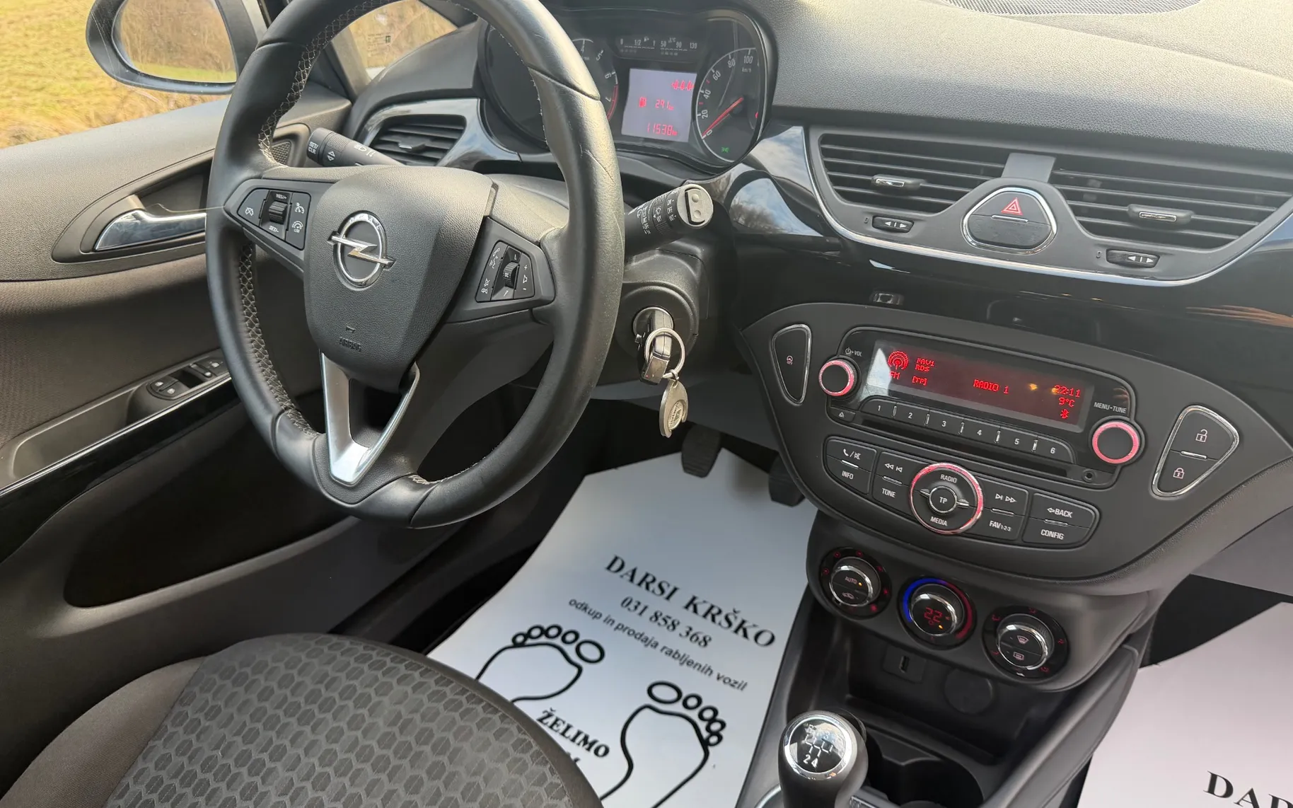 Zunanja slika - Opel Corsa - 1.2 51KW SLOVENSKA 11.000km DIG.KLIMA TEMPOMAT - 11