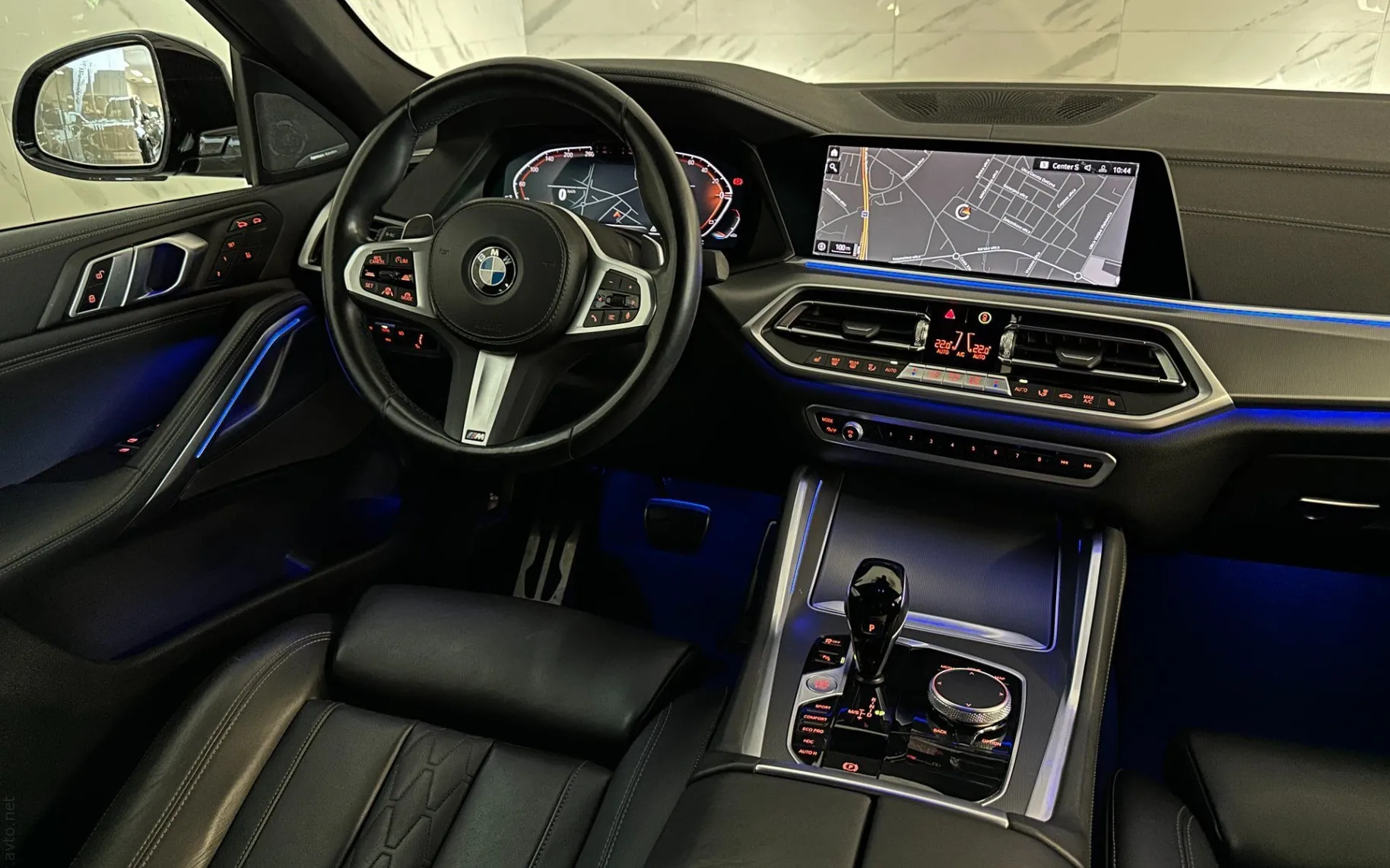 Notranja slika - BMW serija X6: - xD30d|Laser|ACC|Kamera|HUD|IconicG|Harman|Kljuka| - 11
