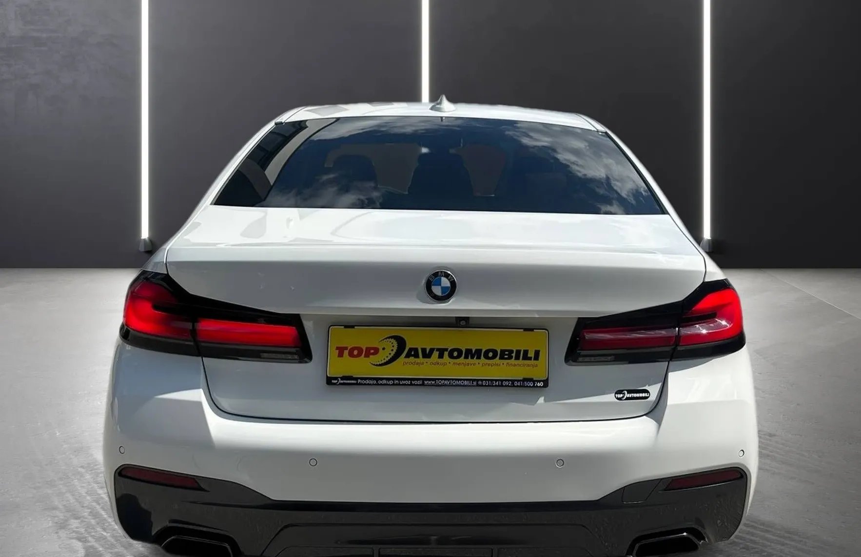 Zunanja slika - BMW Serija 5 - : 520d M PAKET LED NAVI PDC KAMERA TEM DAB EL SEDE - 7