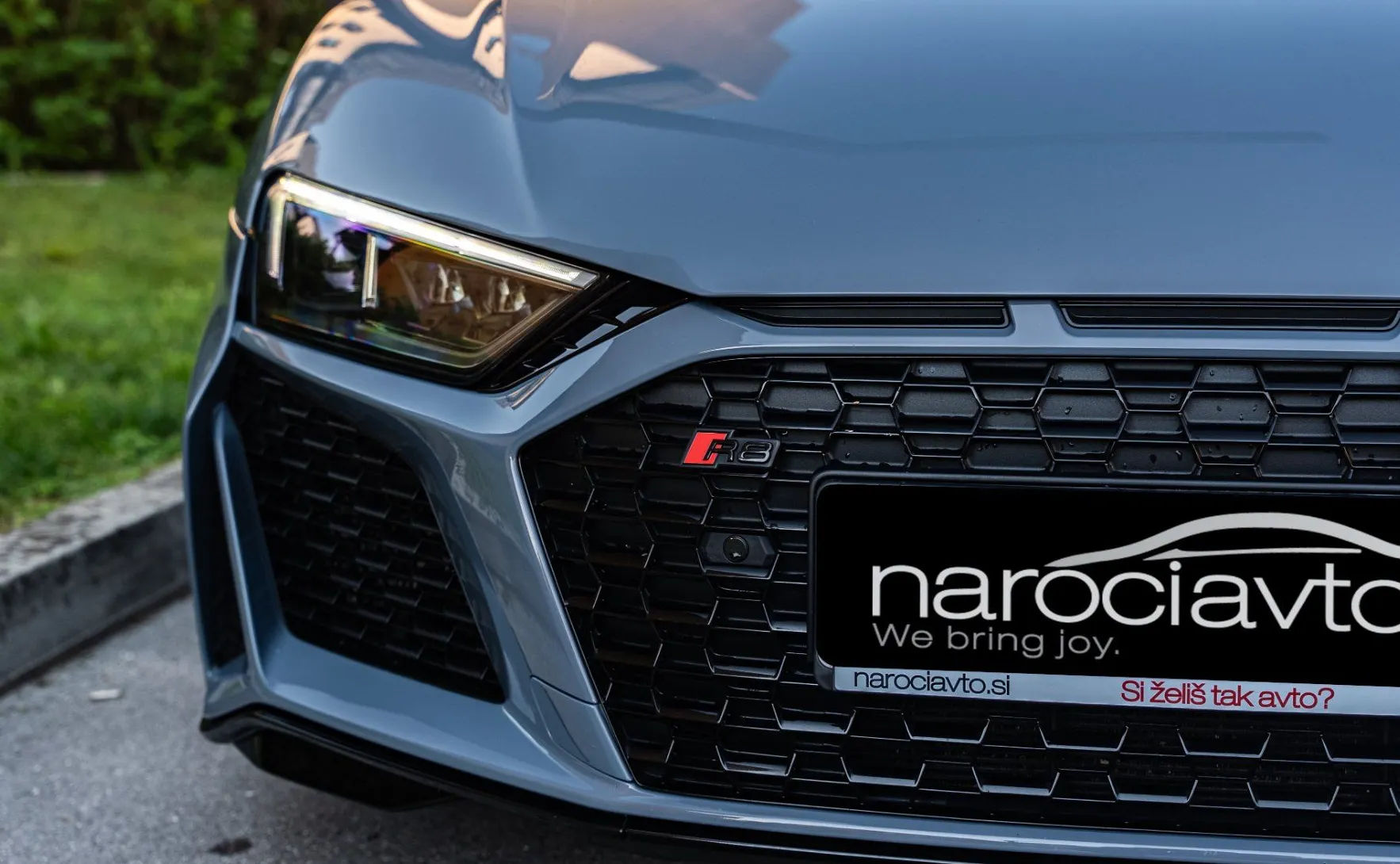 Zunanja slika - Audi R8 - Quattro - Keyless - Ogrevani sedeži - LED - 20col - 9