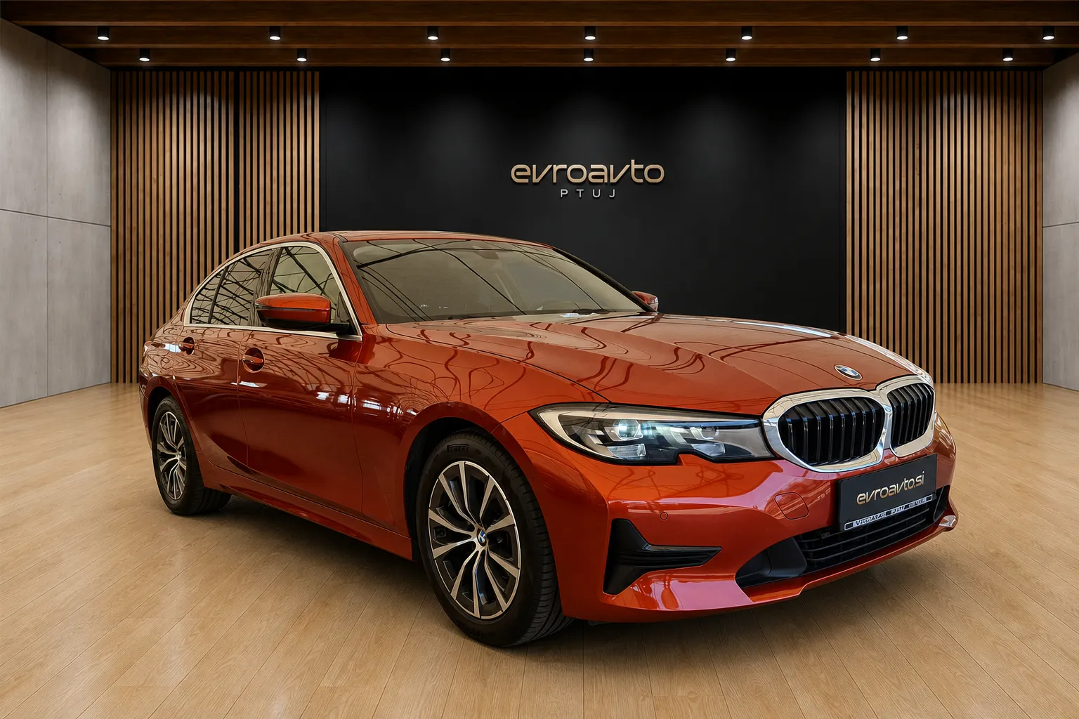 Zunanja slika - BMW serija 3: - 318d Sport Line Aut.• Redno servisiran... - 6