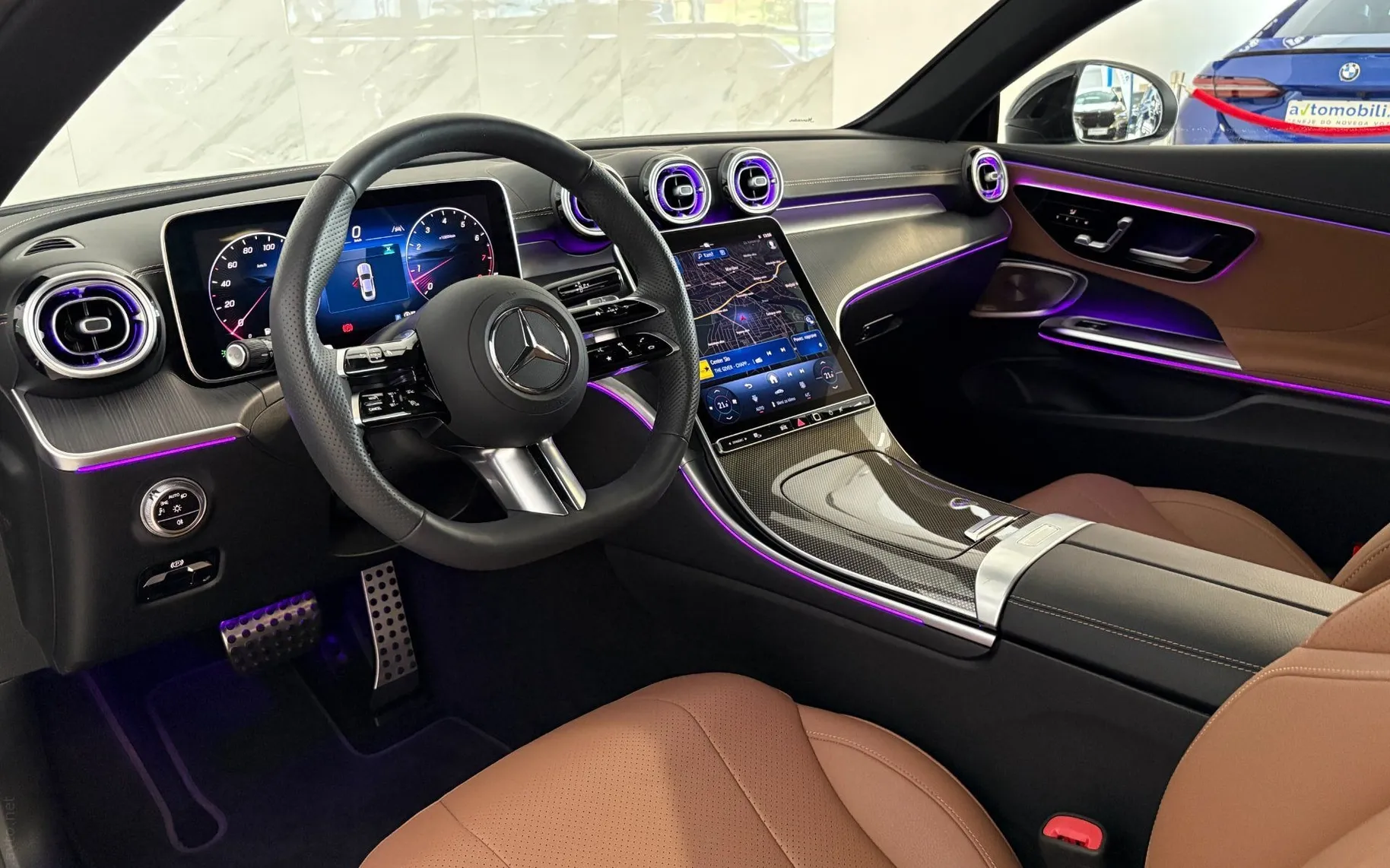 Notranja slika - Mercedes-Benz CLE-Razred - Coupe 300 4MATIC AMG Line |Pano|Burmester|360K|A - 9