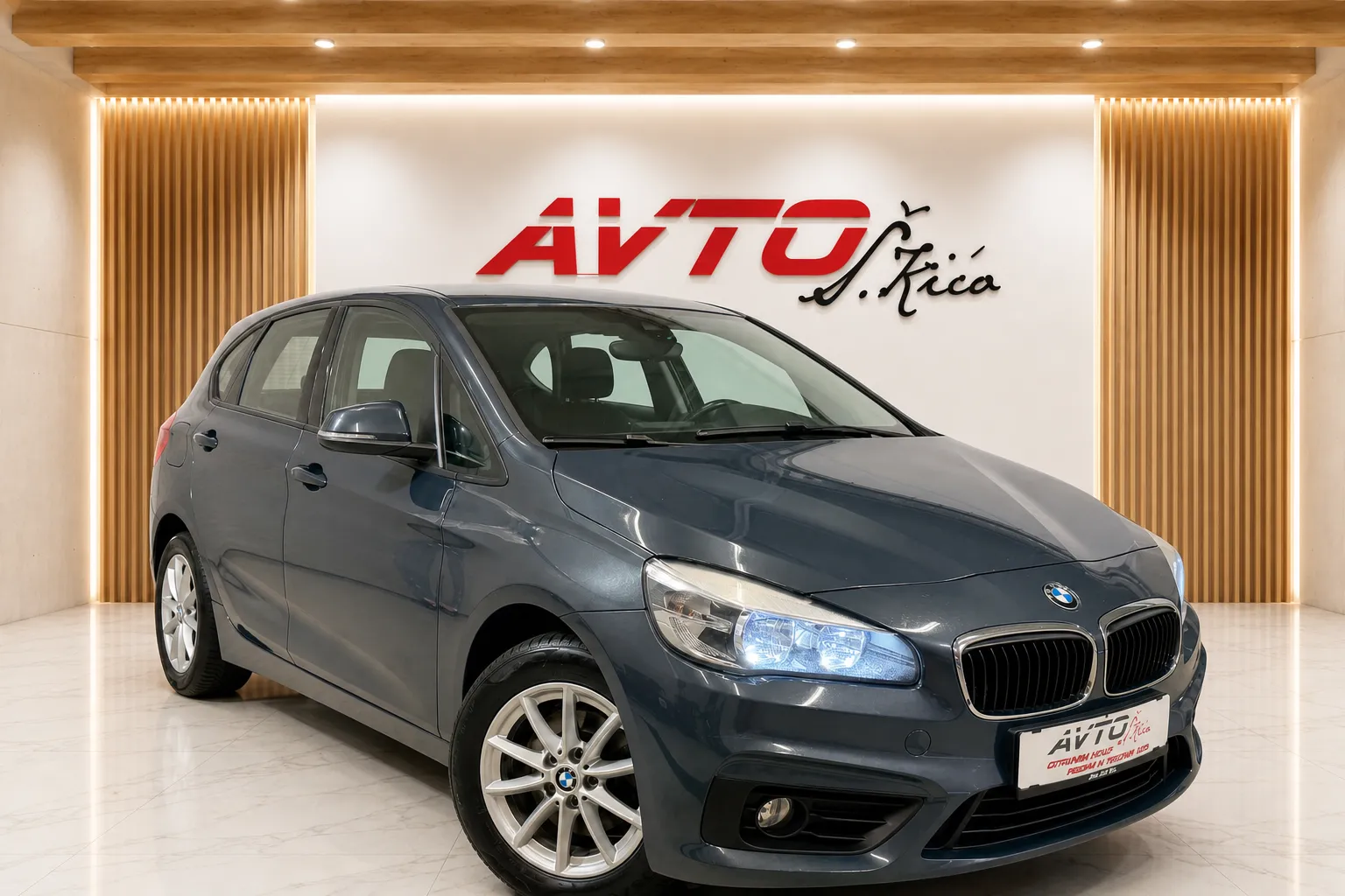 Zunanja slika - BMW serija 2 Active Tourer: - 216d-TEMPOMAT-NAVIGACIJA-PDC-LED-ALU - 2