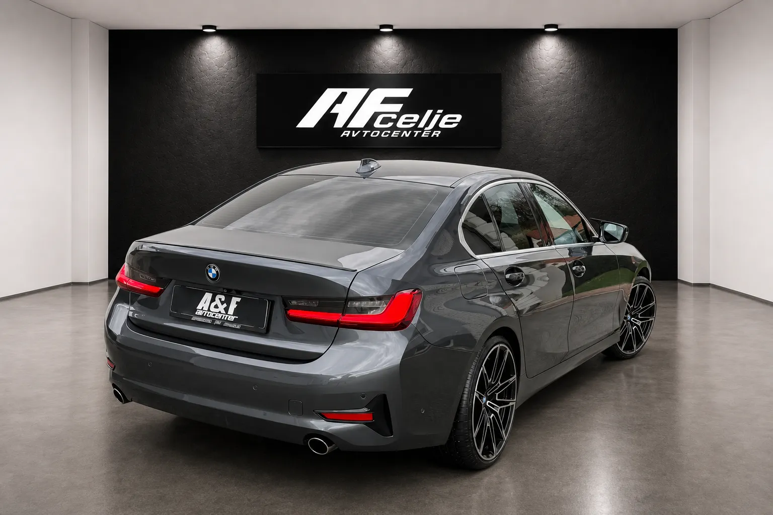 Zunanja slika - BMW serija 3: - 318d-AUT-VIRTUAL-176.000km-LIZING ZA TUJCE-FUL L - 5