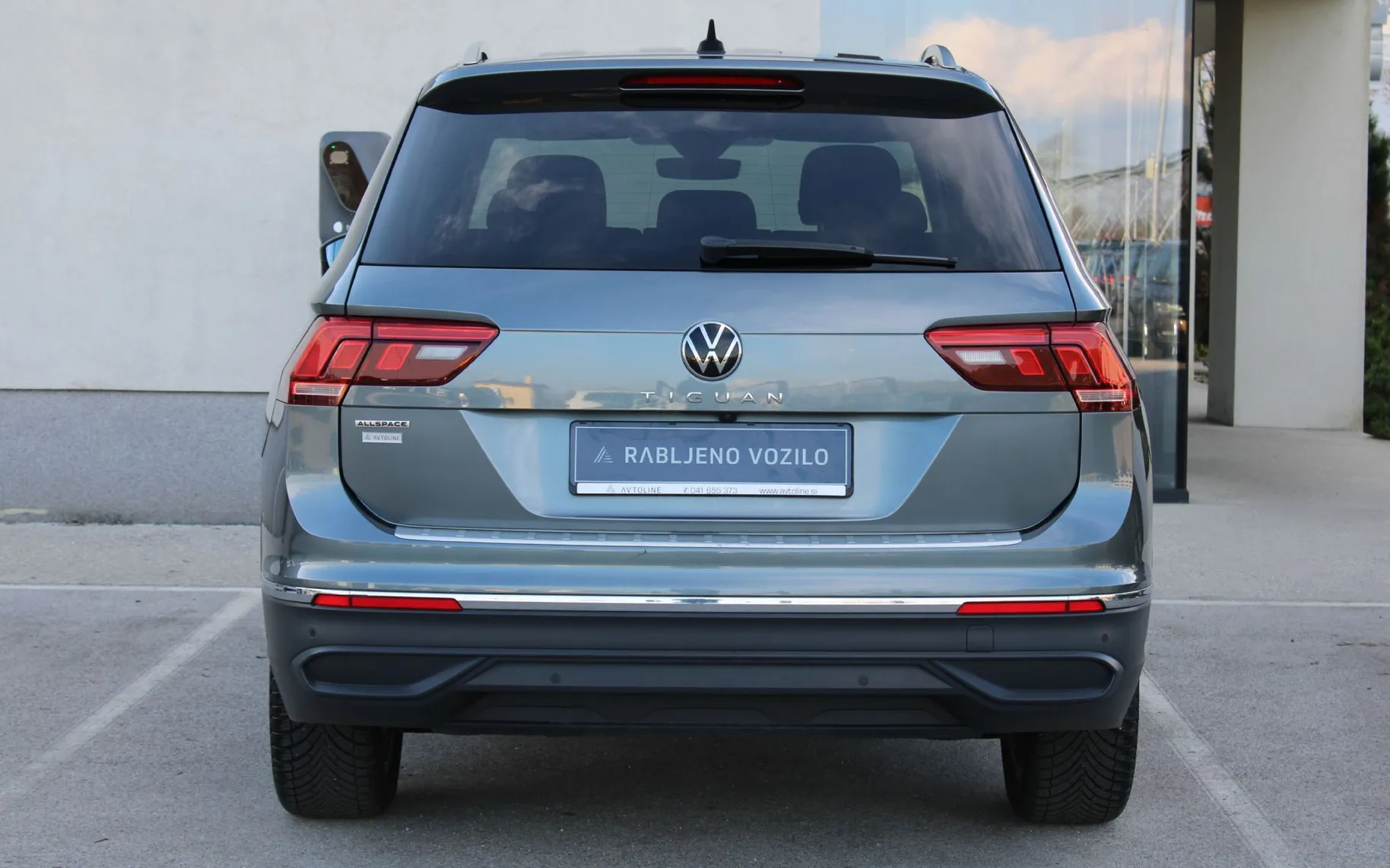 Zunanja slika - VW Tiguan Allspace - 2.0 TDI SCR BMT 110kW Life VIRT GRET SED AKT TEMP - 5