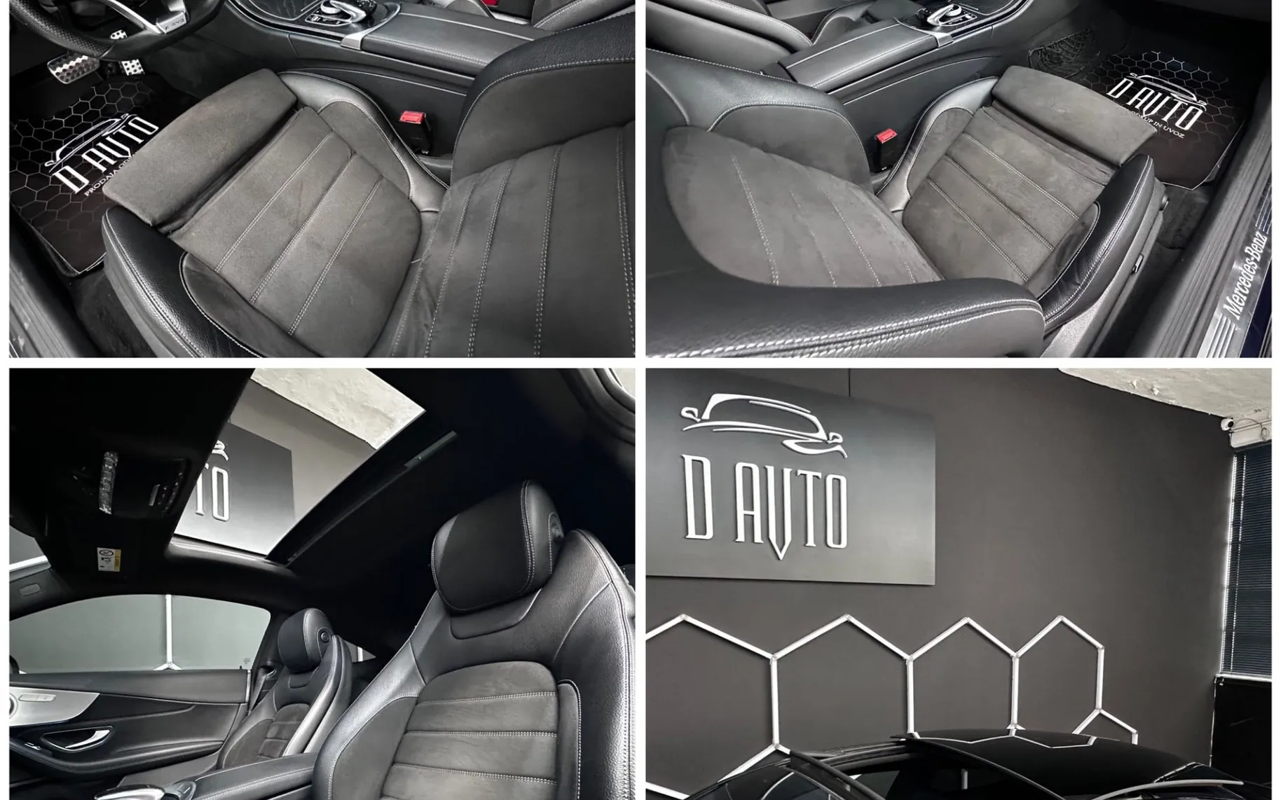 Notranja slika - Mercedes-Benz C-Razred - C Coupe 180 AMG Line+PANO+samo 107000km - 10