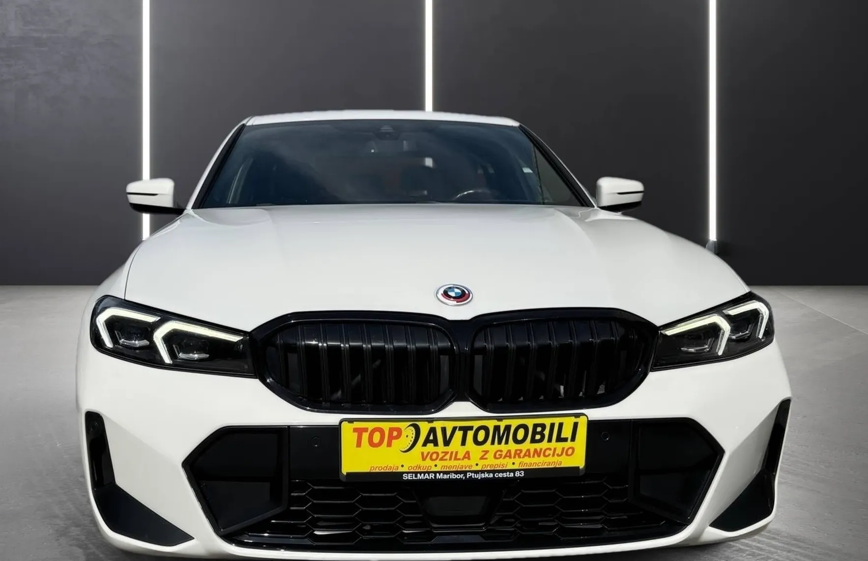 Zunanja slika - BMW Serija 3 - : 320d M PAKET LED NAVI PDC KAMERA RADAR TOP - 11