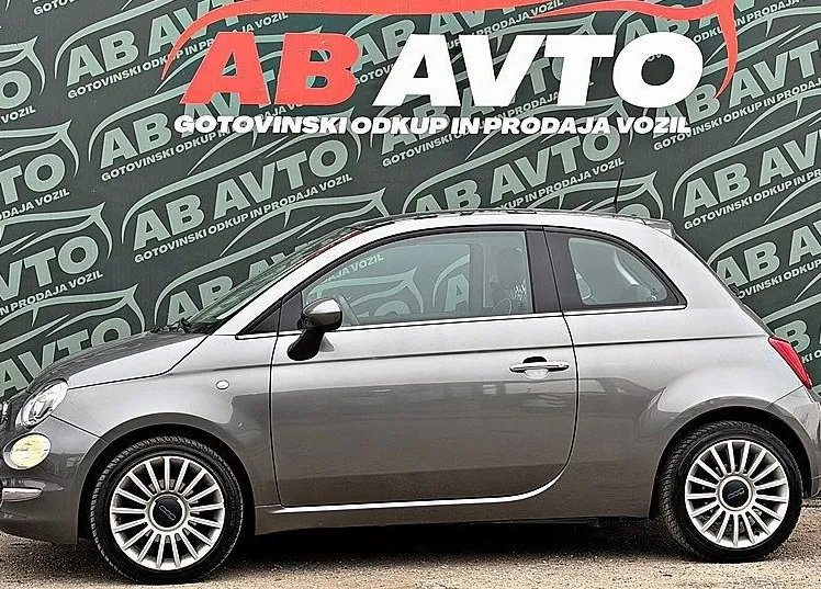 Zunanja slika - Fiat 500 - 0.9 8V TURBO+77KW+6PRESTAV+LED+ALU+DAB+BREZ POLOGA - 8