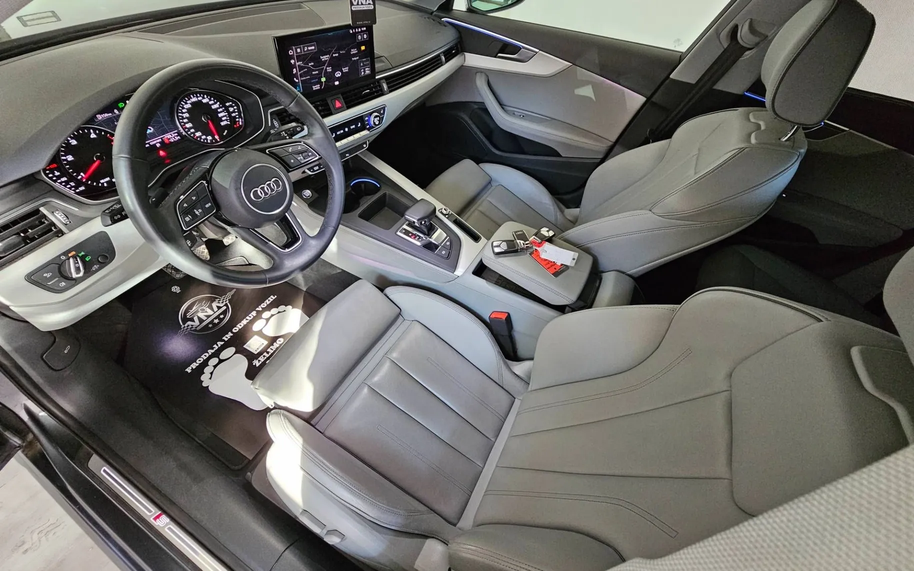 Notranja slika - Audi A4 Avant - 40 TDI S-LINE |WEBASTO|KLJUKA|KAMERA|ALU18|AMBIENT - 7