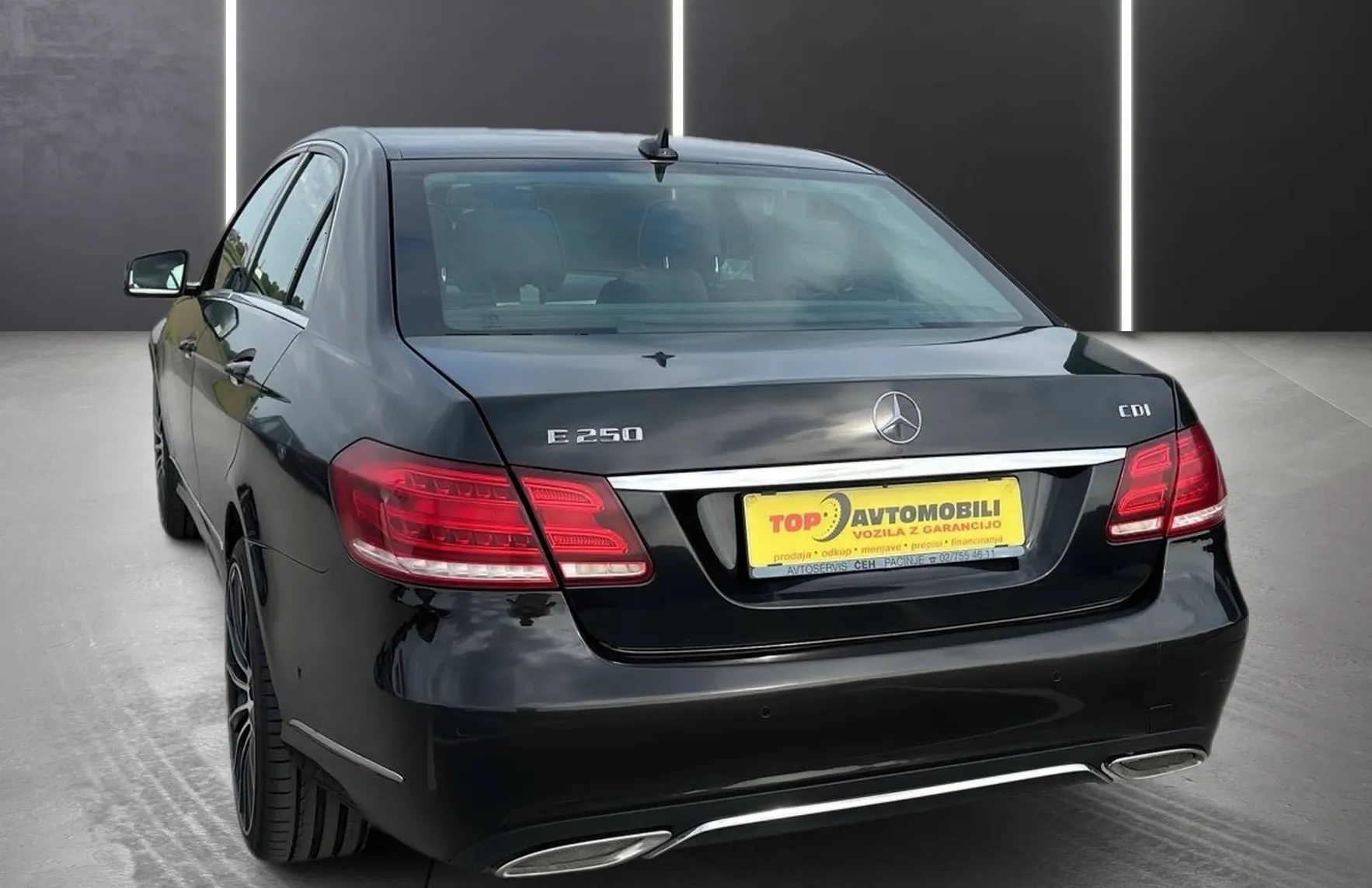 Zunanja slika - Mercedes-Benz E-Razred - 250 CDI SLOVENSKO VOZILO NAVI PDC TEMPOMAT TOP - 6