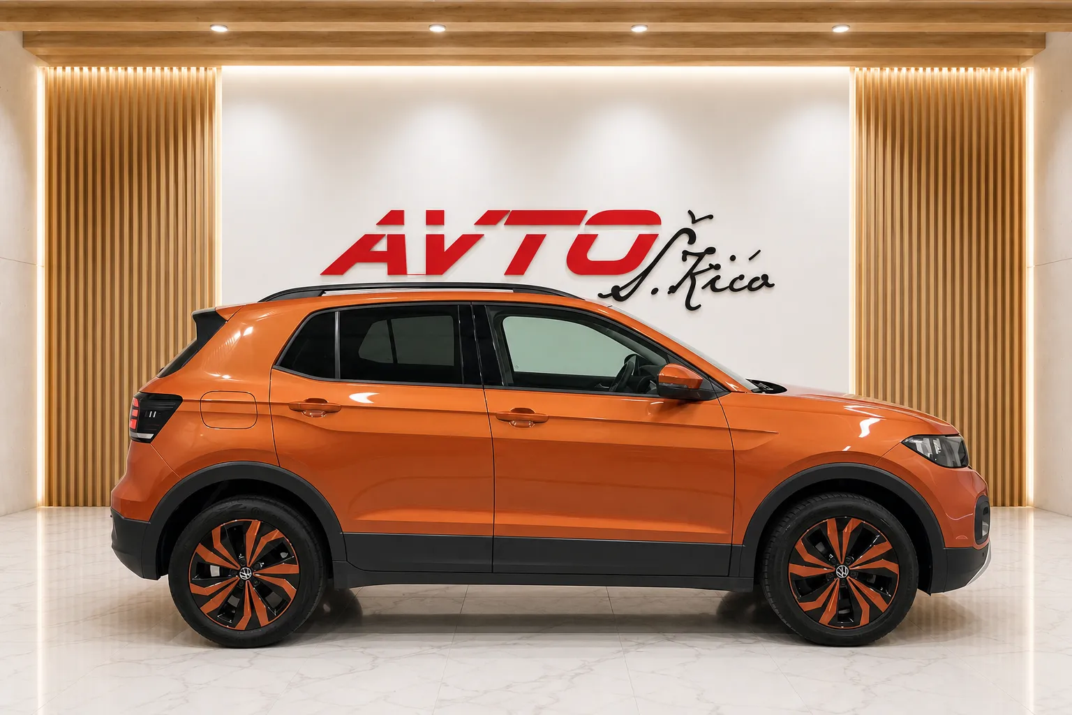 Zunanja slika - Volkswagen T-Cross - 1.0 TSI-ACC-LED-KAMERA-NAVIGACIJA-PDC-TRAJNIK ... - 6