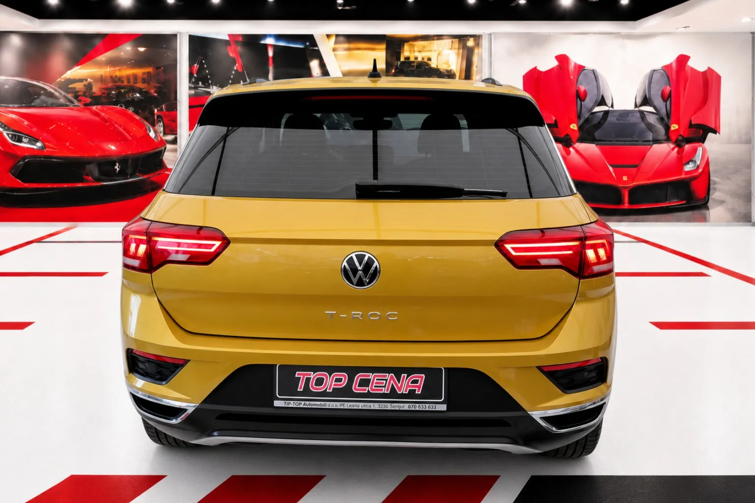 Zunanja slika - Volkswagen T-Roc - TSIStyle  LED NAVI ALU ACC RADAR KLJUKA KOT-NOV - 4
