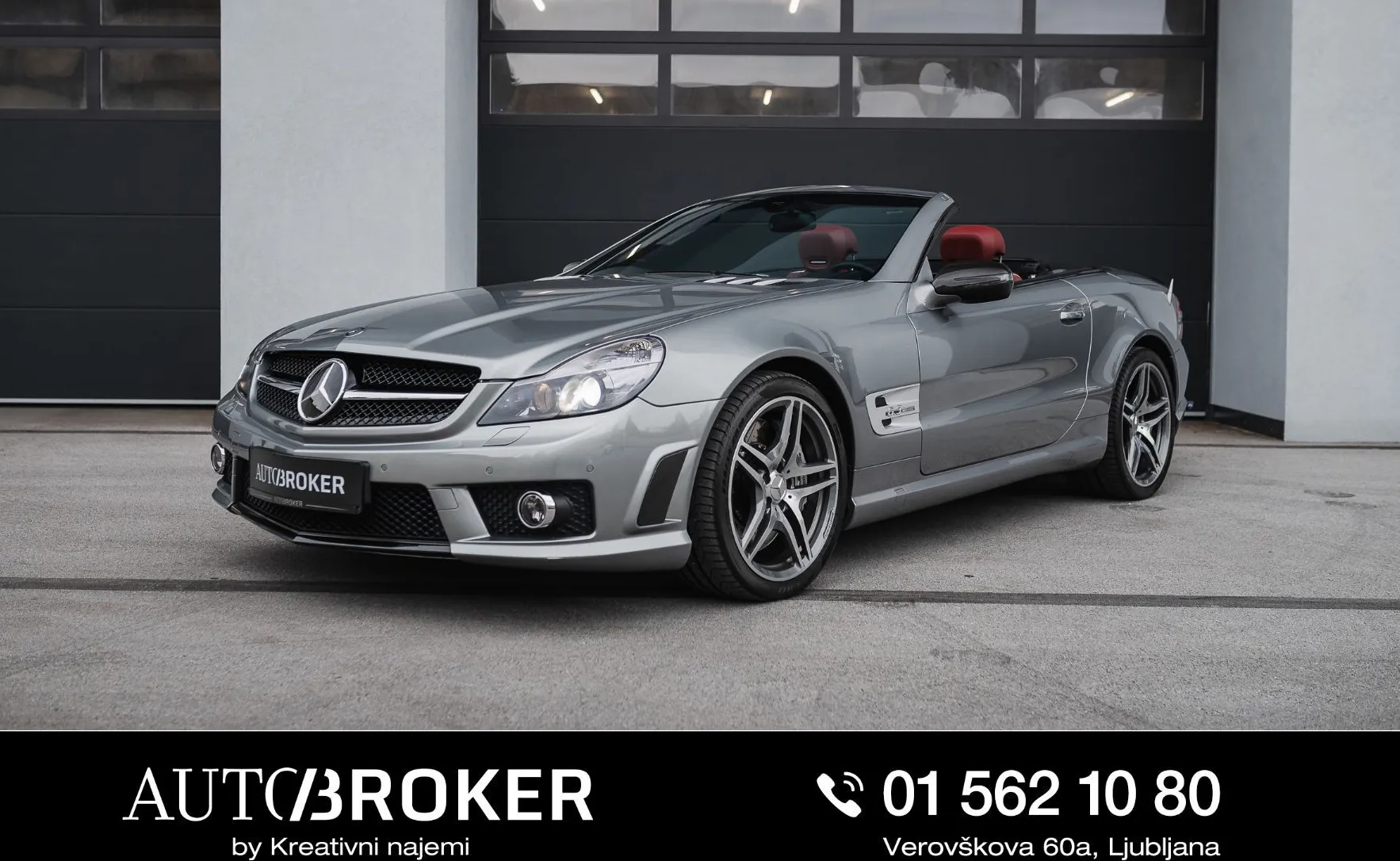 Zunanja slika - Mercedes-Benz SL-Razred - SL 63 AMG PERFORMANCE PAKET ACC TV AIRSCARF - 1
