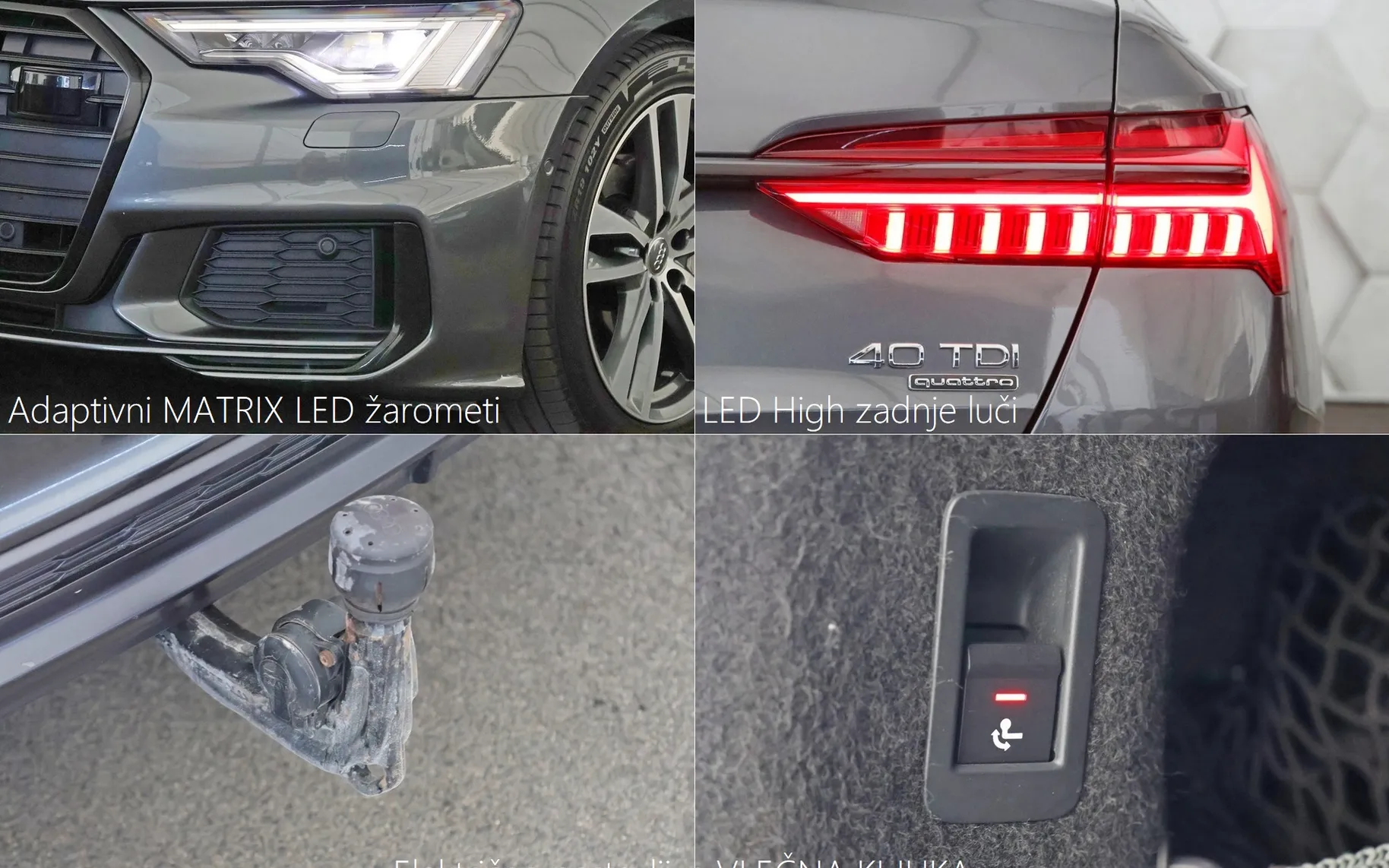 Zunanja slika - Audi A6 - 40TDI Quattro S-Tronic 3xS-Line - 19