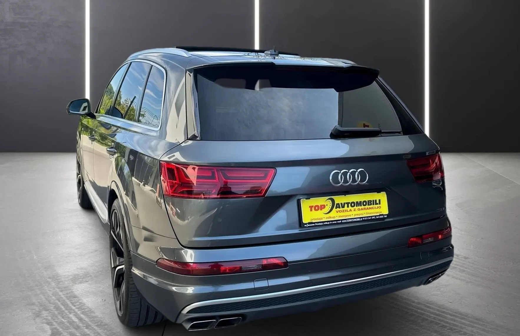 Zunanja slika - Audi SQ7 - 4.0 TDI Q. MATRIX PANO USNJE ZASLONI ZRAČNO KAME.. - 8
