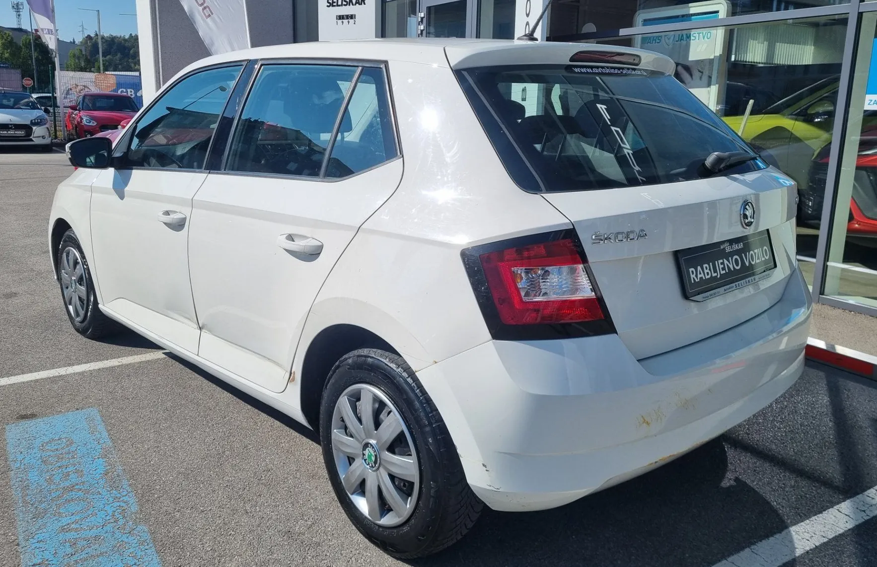 Zunanja slika - Škoda Fabia - 1.0 BENCIN - SLOVENSKO POREKLO + 1. LASTNIK - 5