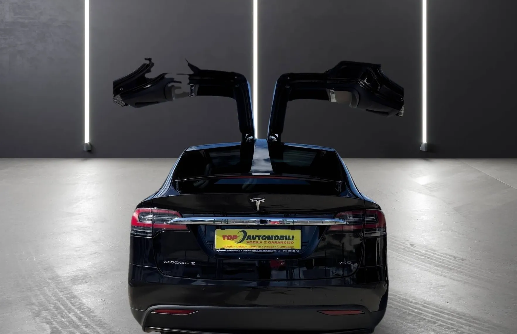 Zunanja slika - Tesla Model X - 75D NADGRAJEN AVTOPILOT 7 - SEDEŽEV ZRAČNO PREMIUM - 7