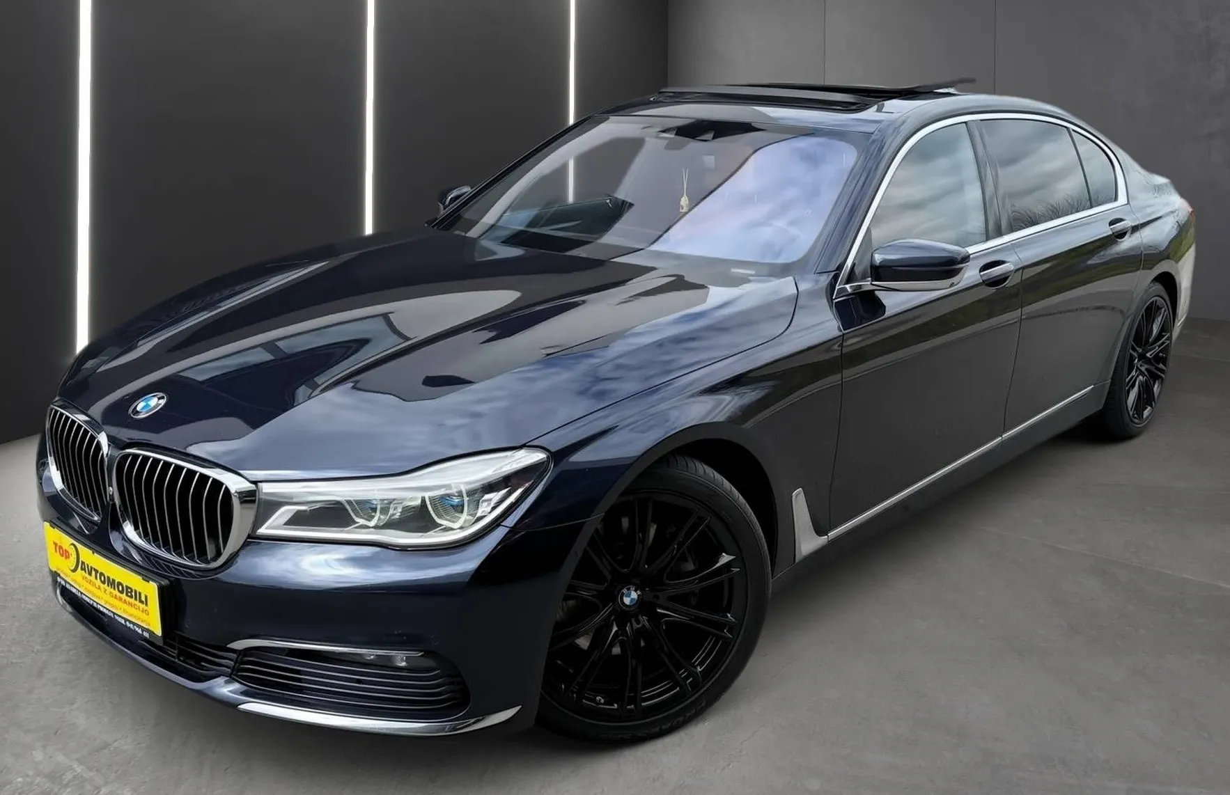 Zunanja slika - BMW Serija 7 - : 740Ld xDrive LED NAVI PDC MEMORY 360KAM RADAR TOP. - 2