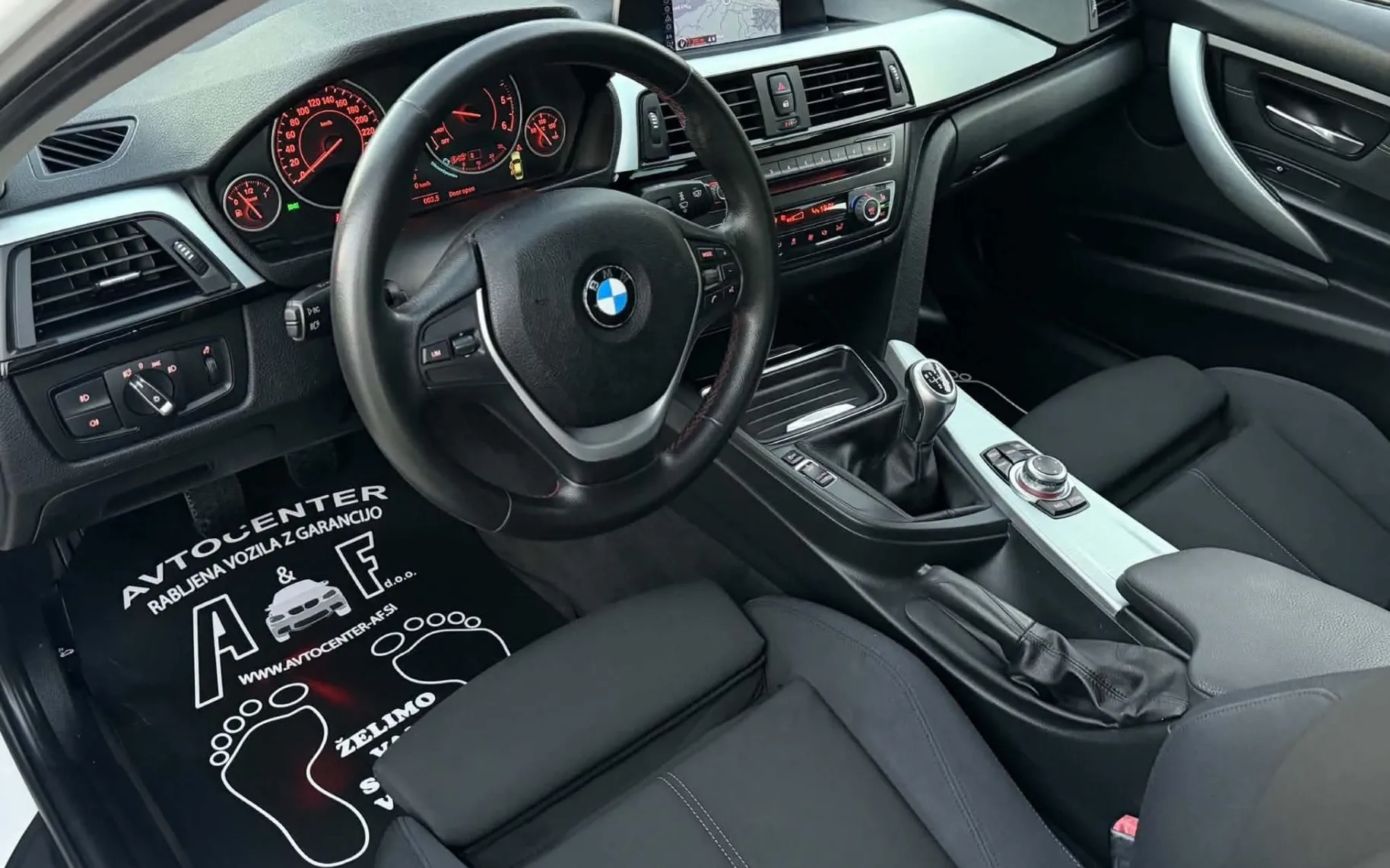 Notranja slika - BMW serija 3: - 316d-SPORT-BI XENON-NAVI-LIZING ZA TUJCE- - 10