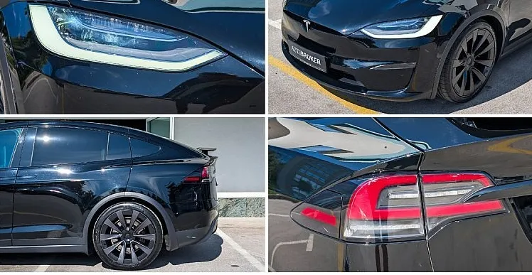Zunanja slika - Tesla Model X - Plaid All-Wheel Drive Yoke Avtopilot kljuka - 9