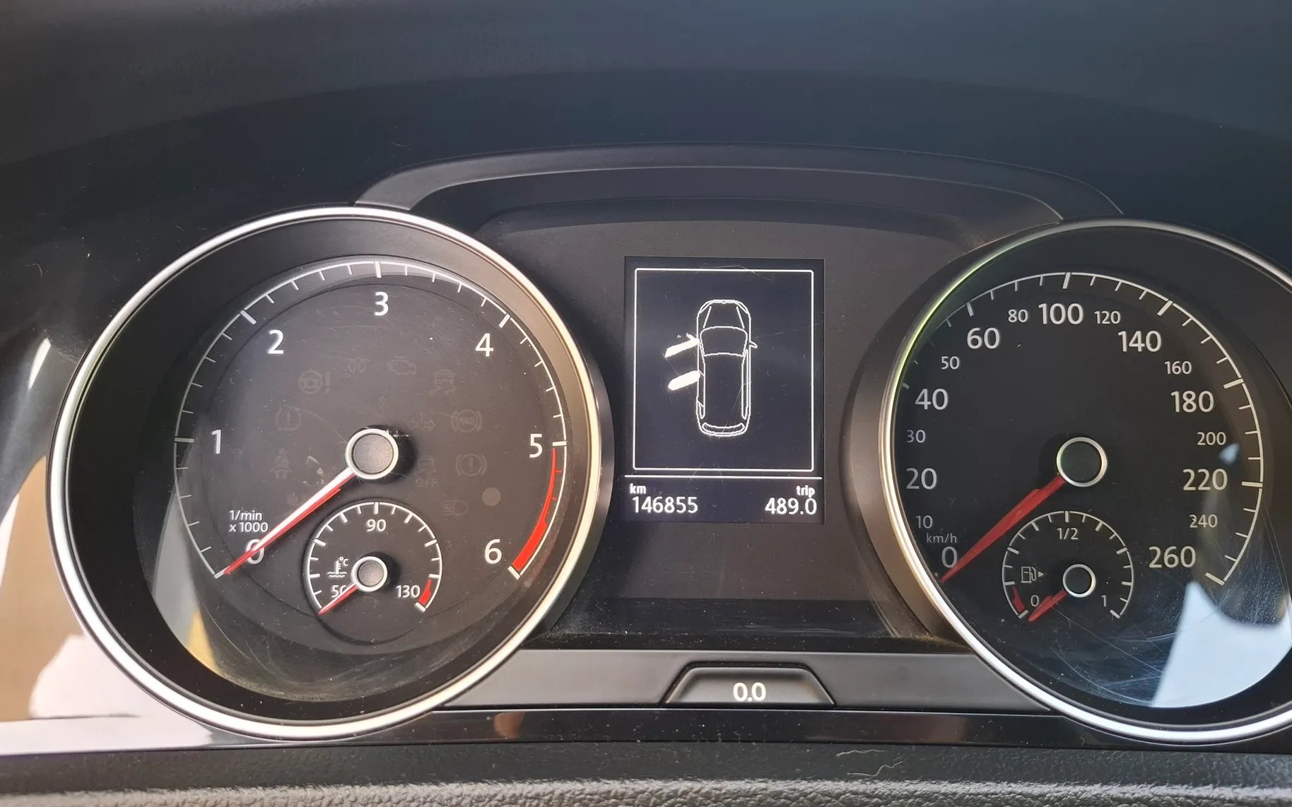 Notranja slika - VW Golf - Variant 1,6 TDI BMT Highline - 5