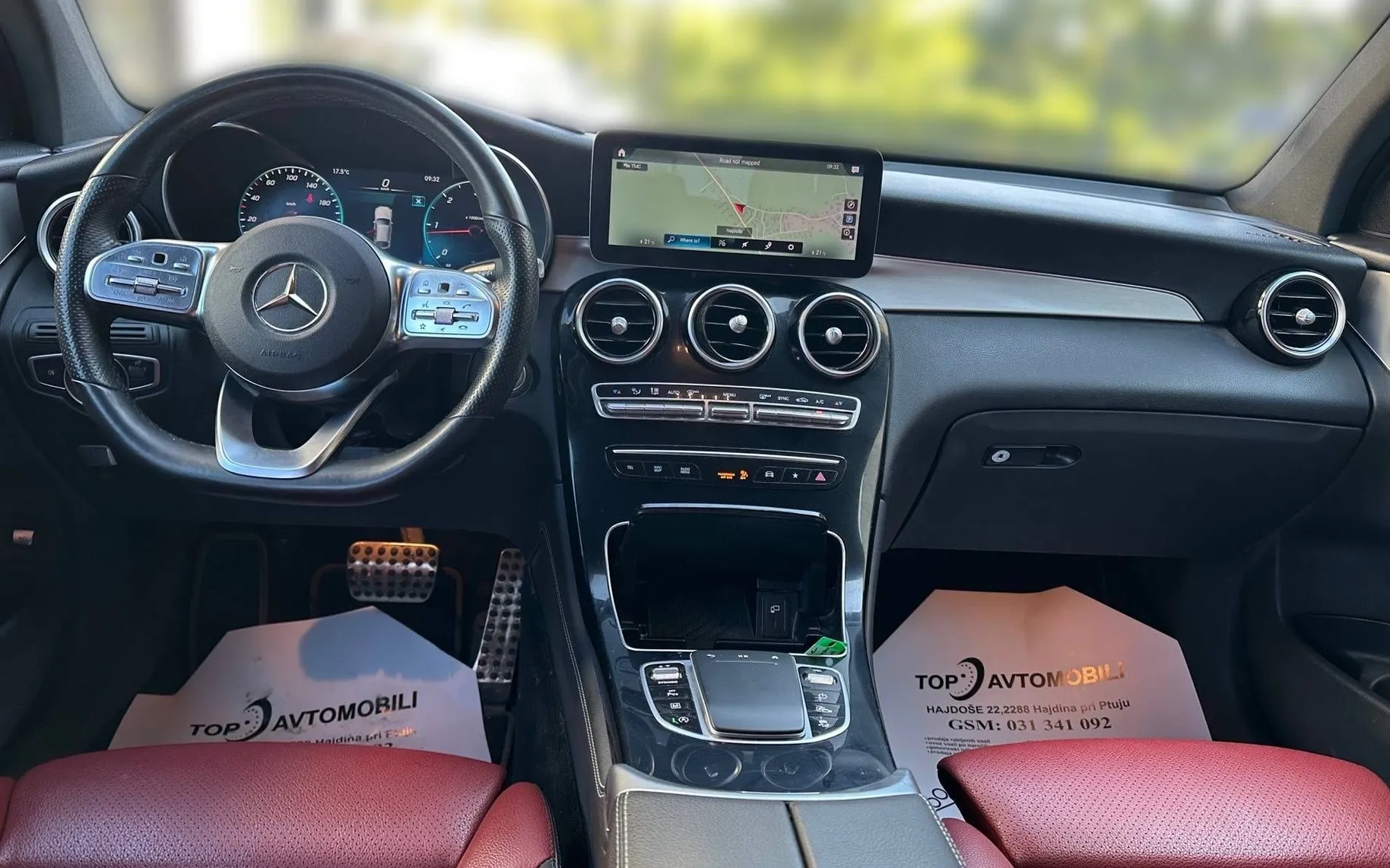 Zunanja slika - Mercedes-Benz GLC-Razred - GLC coupe 220d 4MATIC AMG LINE LED RADAR KAM 360 USNJE NAVI - 18